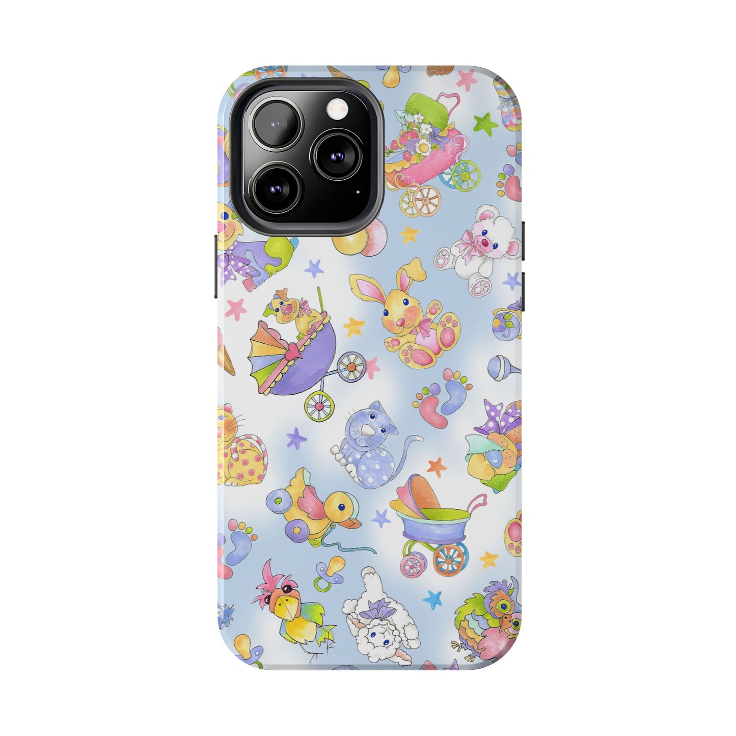 Busy Baby Blue Sky Phone Case