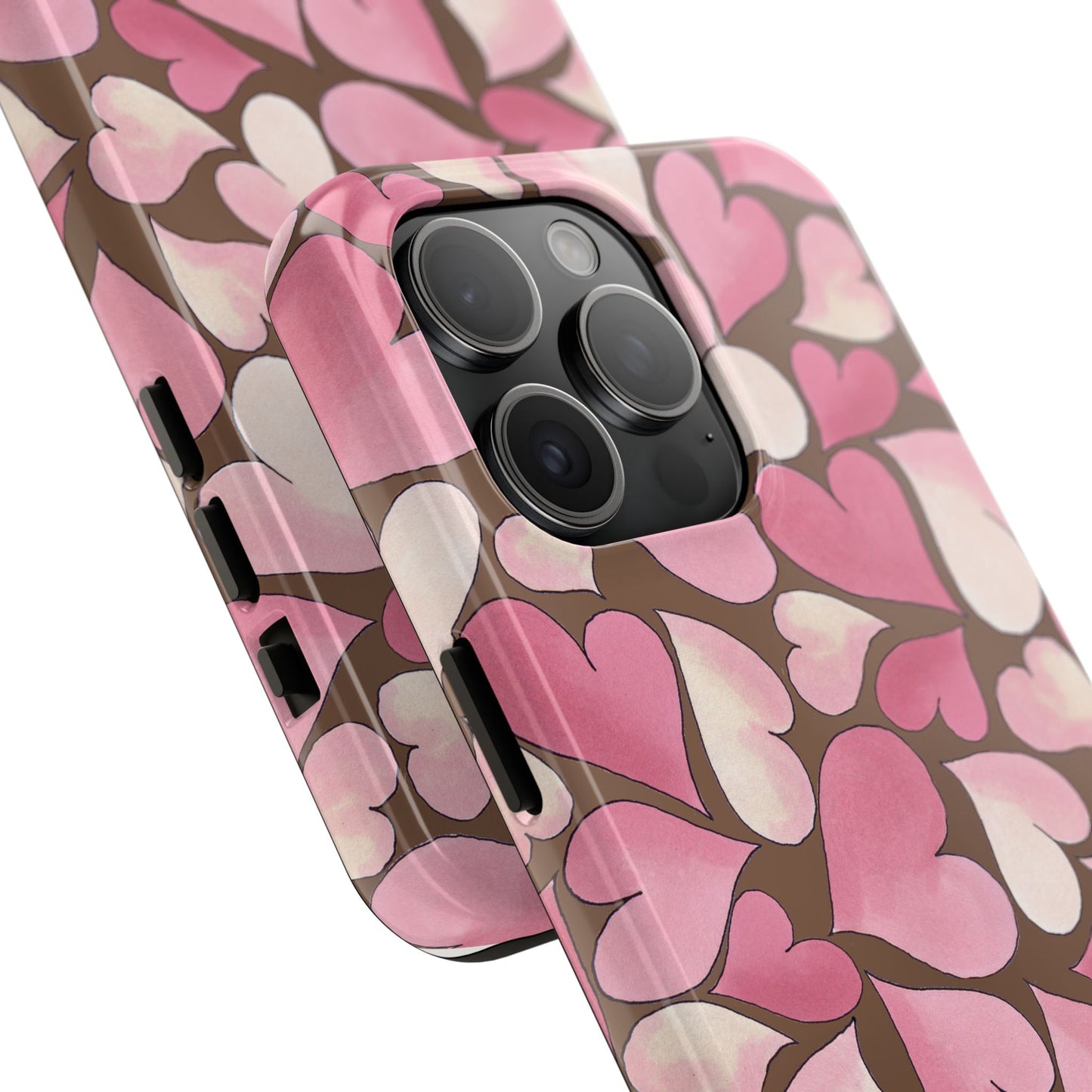 Hearts Chocolate Phone Case