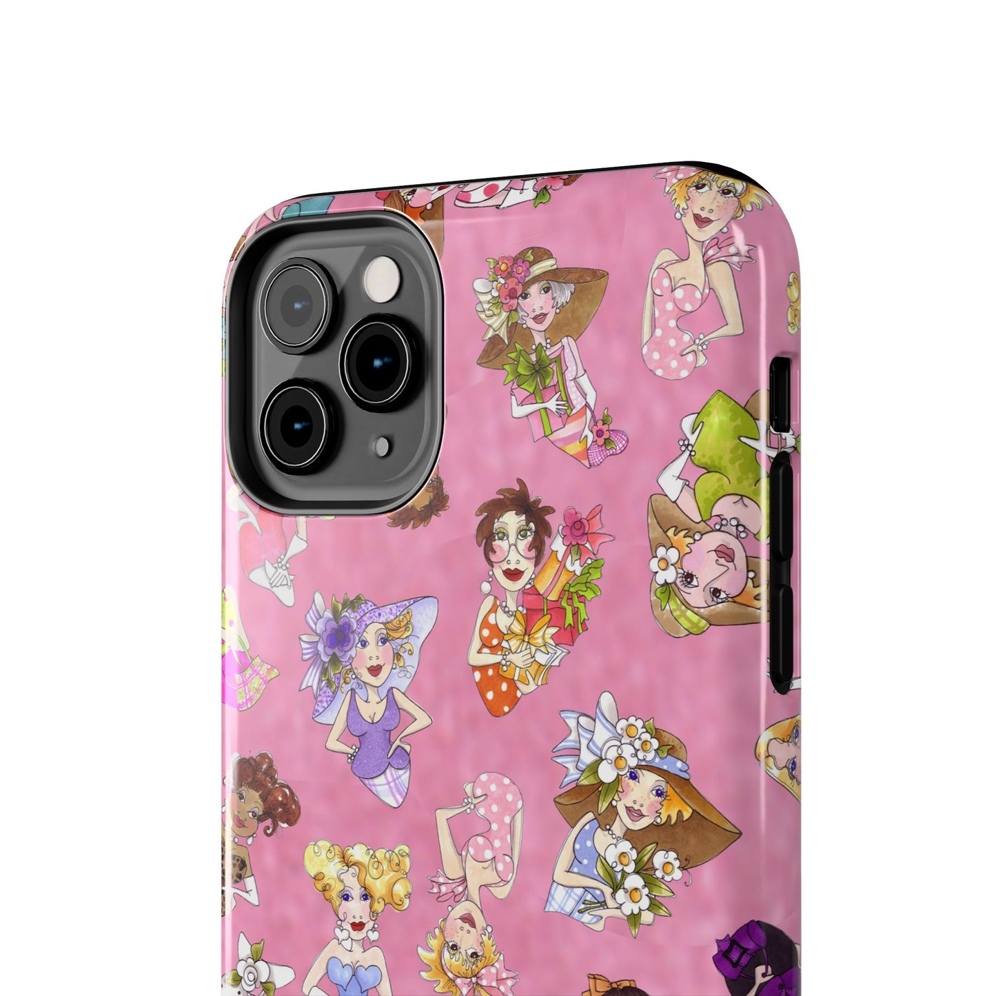 Fast Women Tossed Pink Phone Case