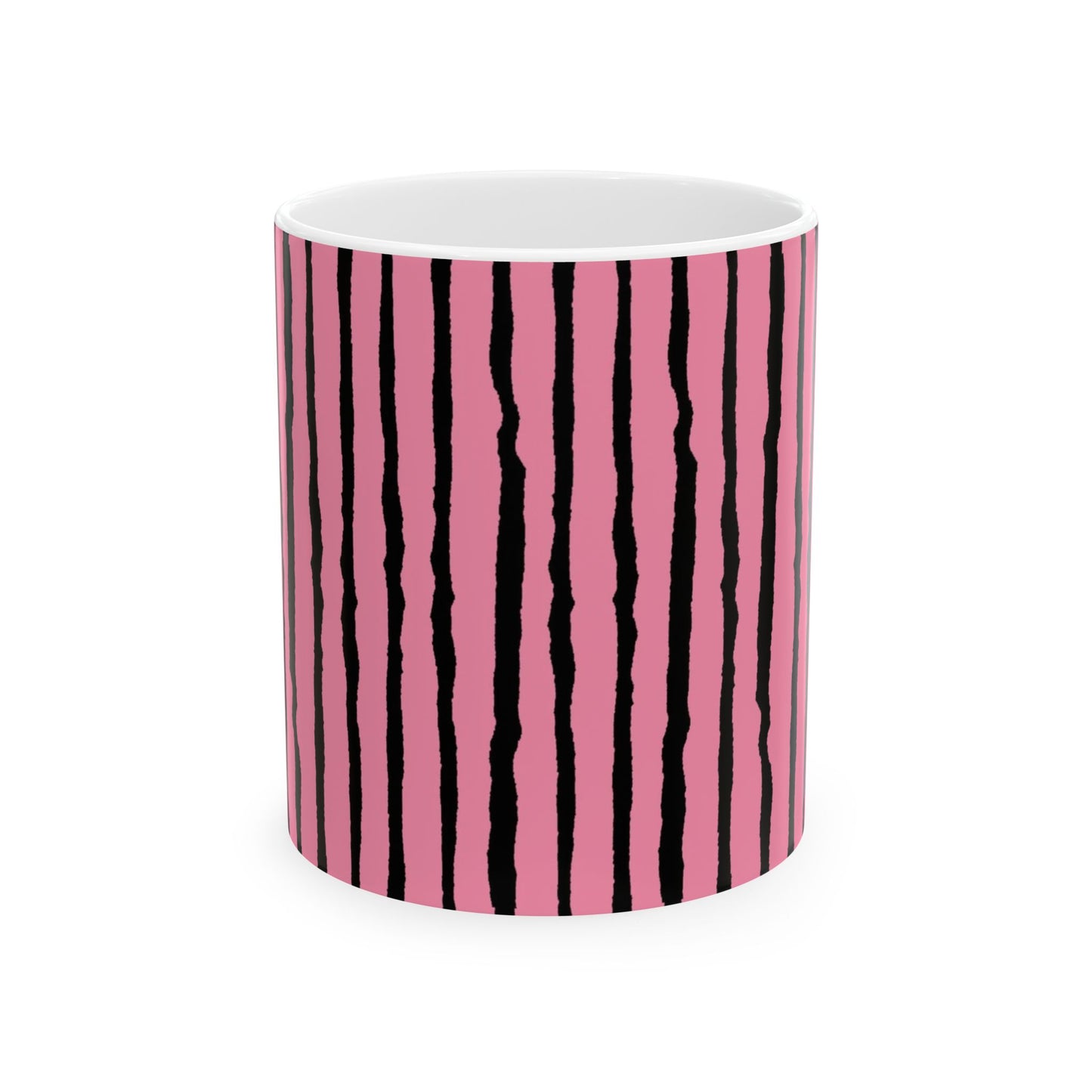 Sorta Stripe Pink / Black Cup