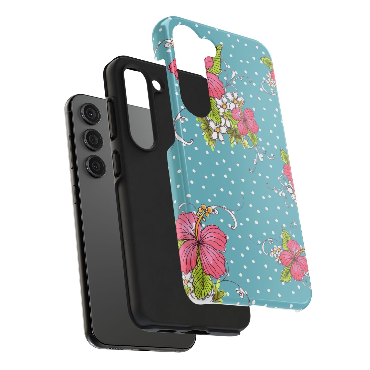 Lady Luau Turquoise Phone Case