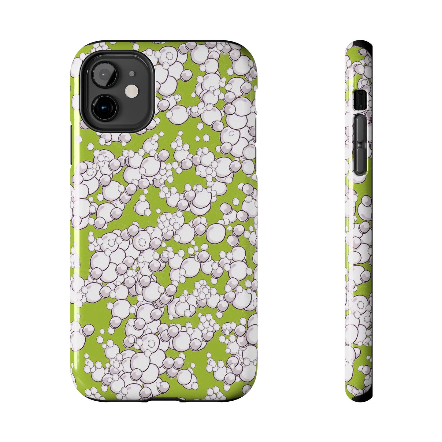 Bubble Dots Green Phone Case