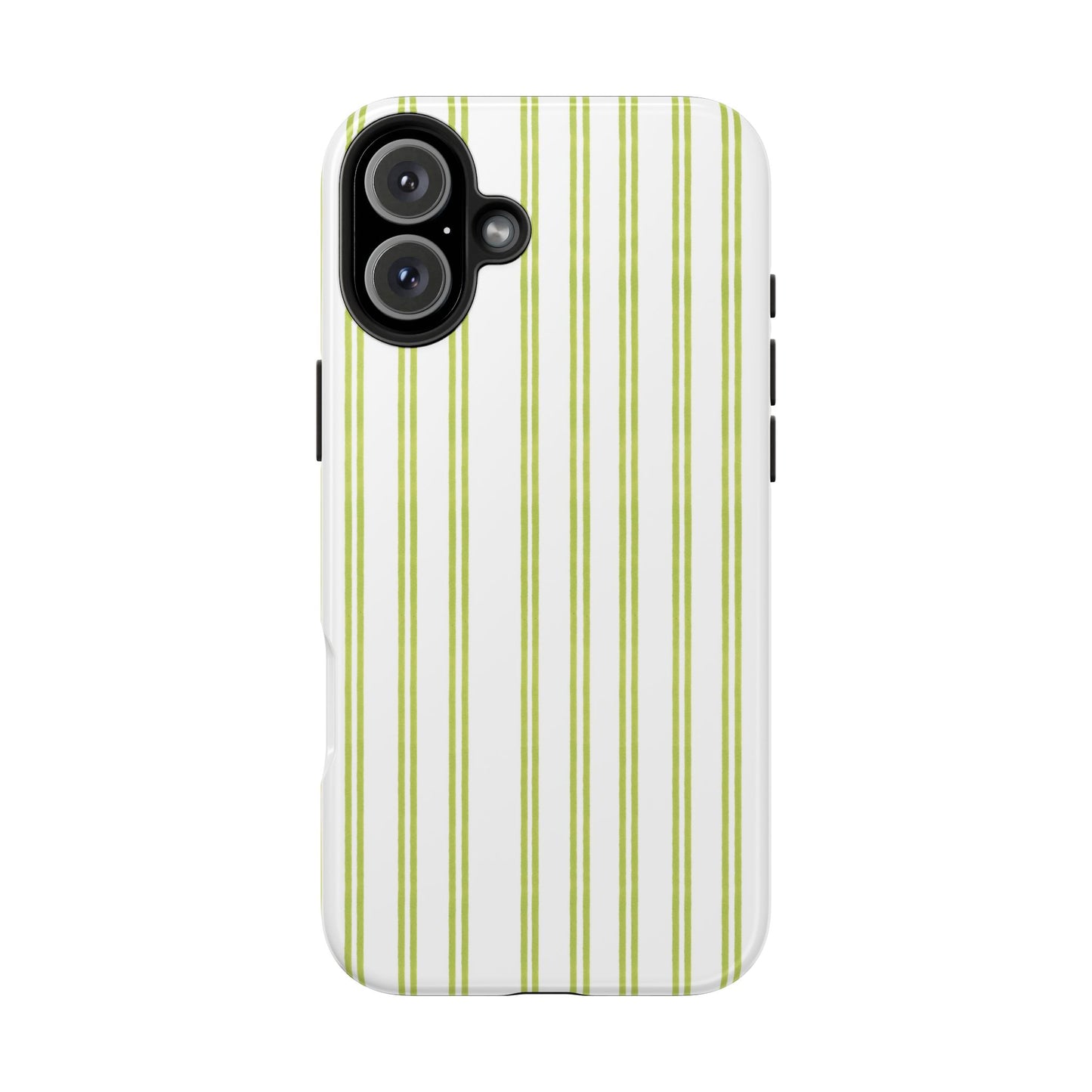 Green Double Stripe Phone Case