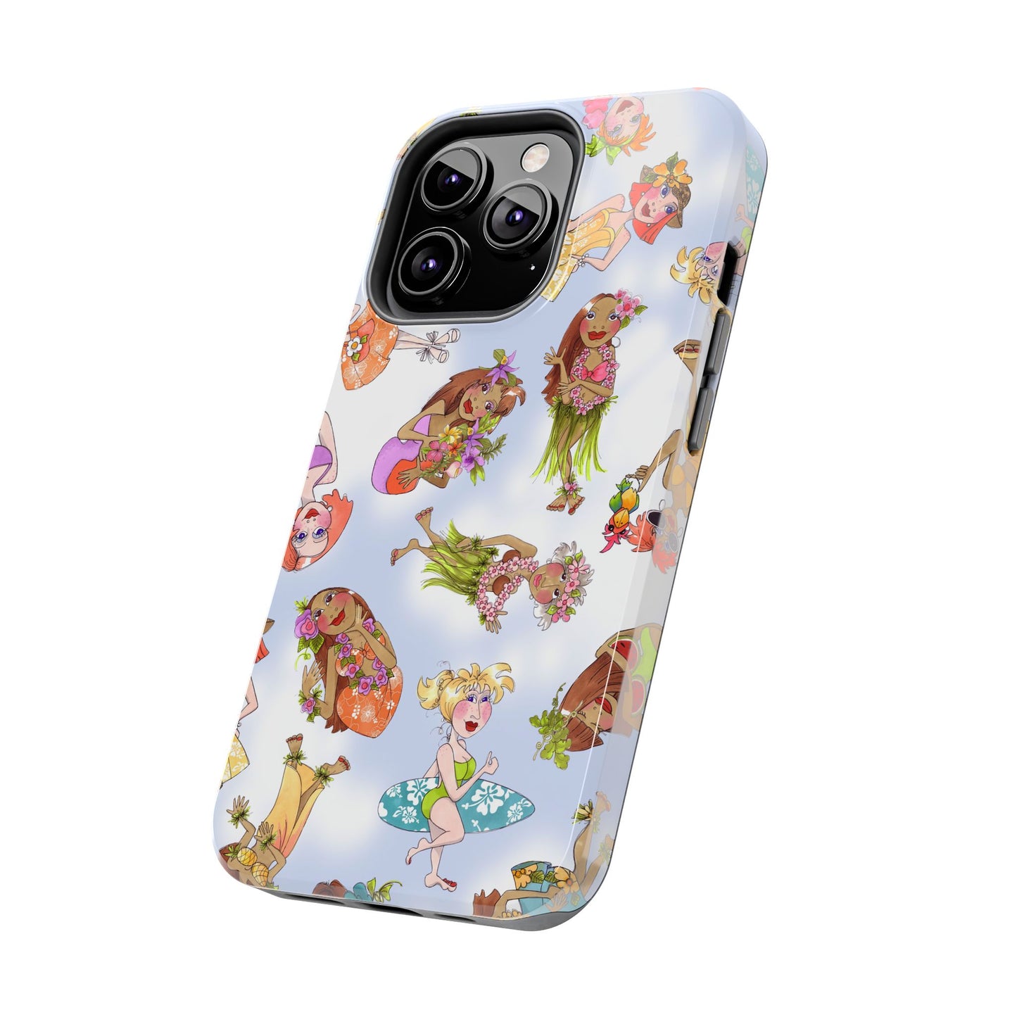 Island Toss Blue Sky Phone Case