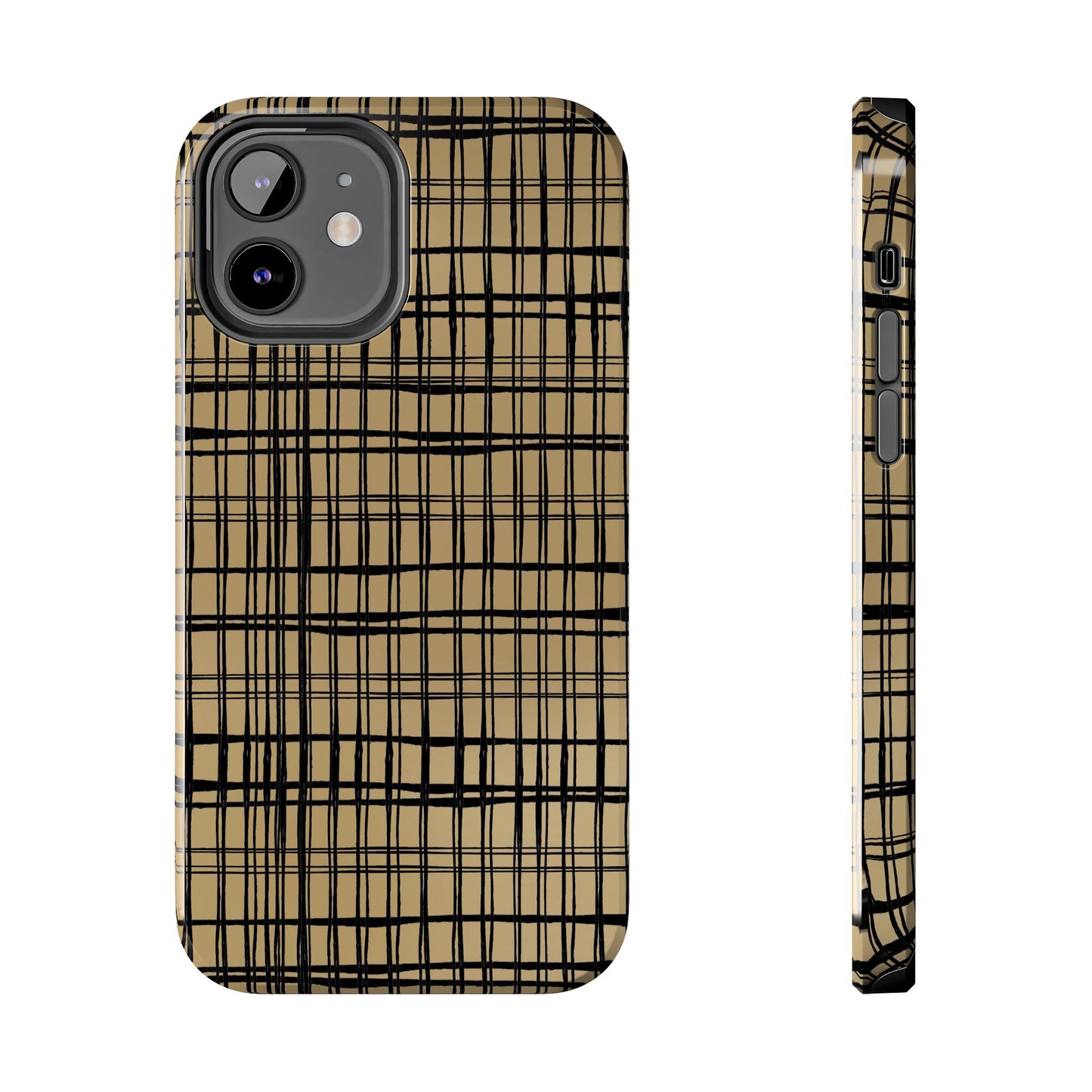 Doggie Fence Tan Phone Case