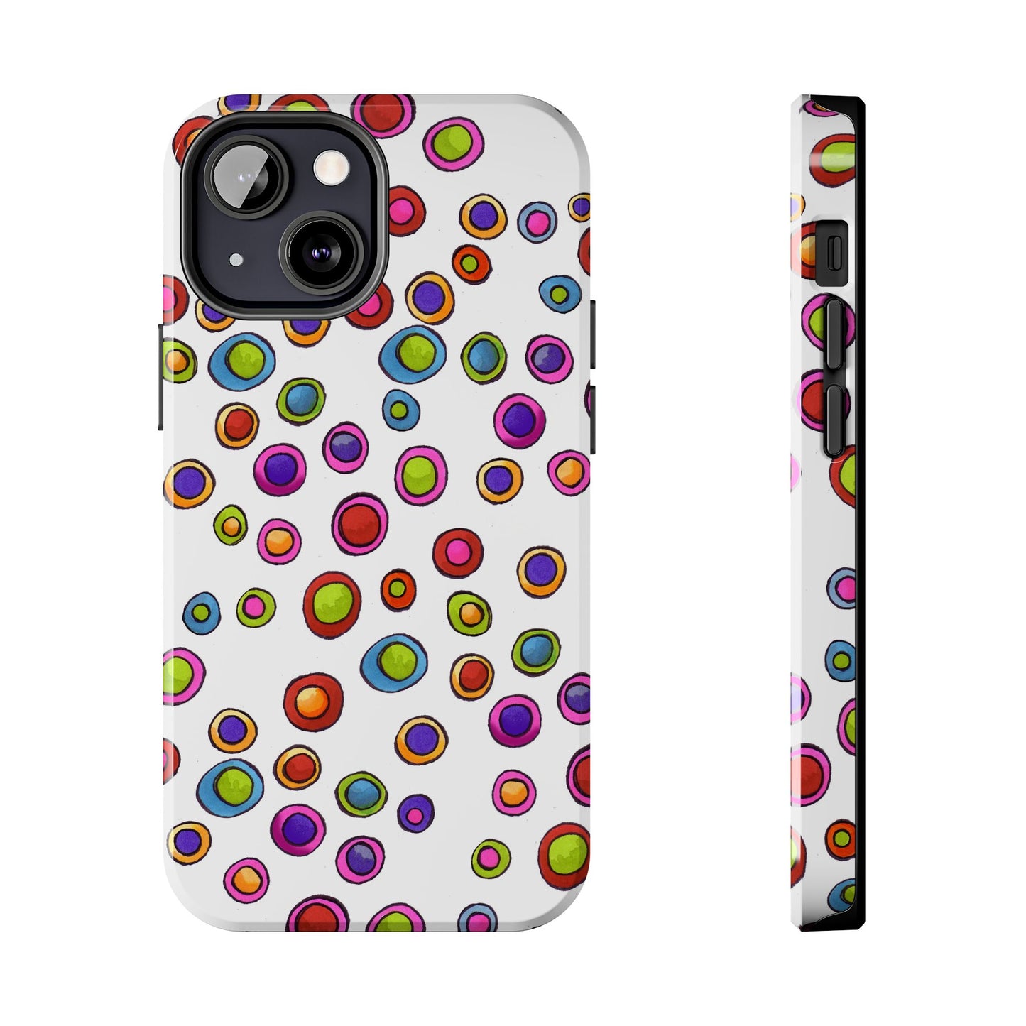 Dopey Dots White Phone Case