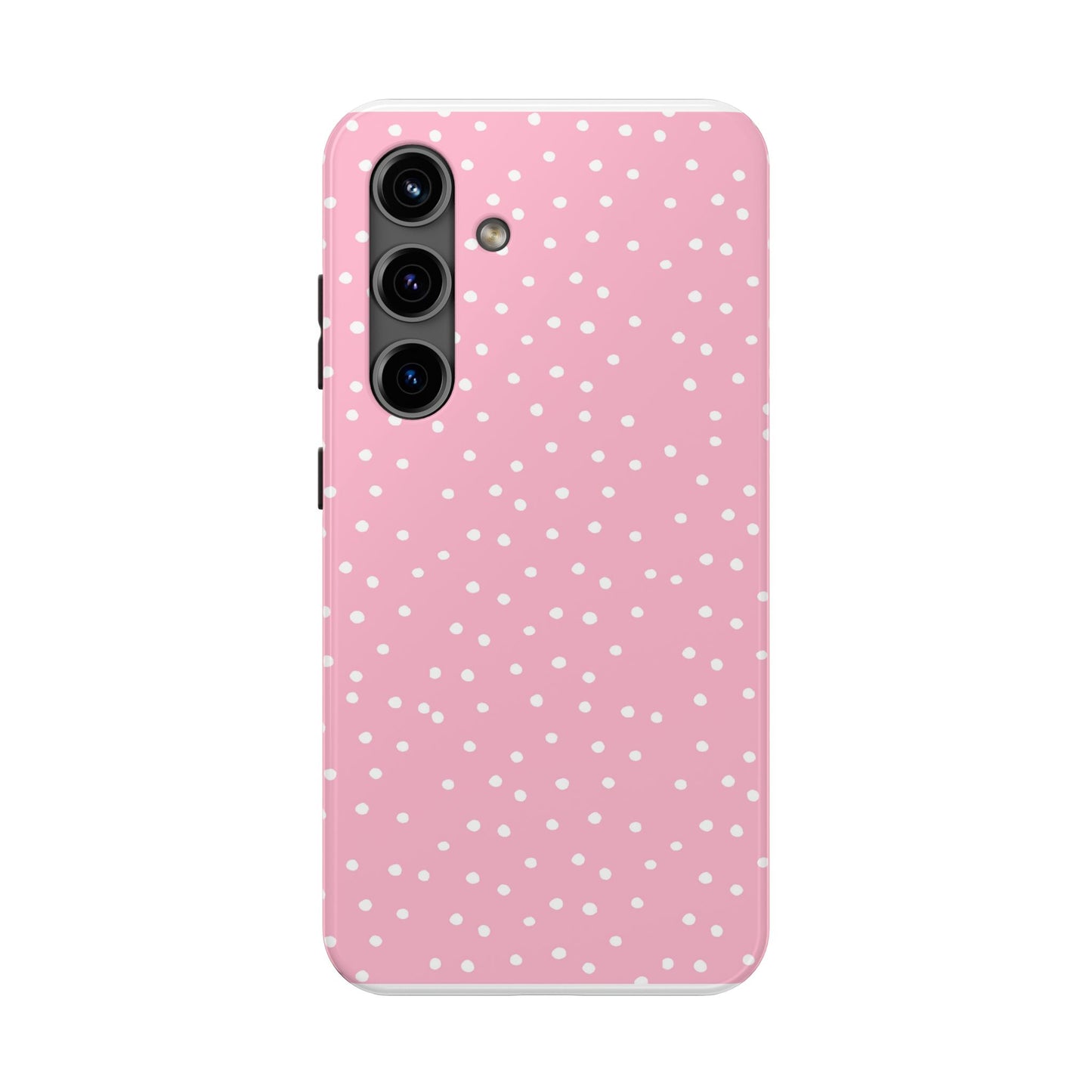 Dinky Dots Pink / White Phone Case