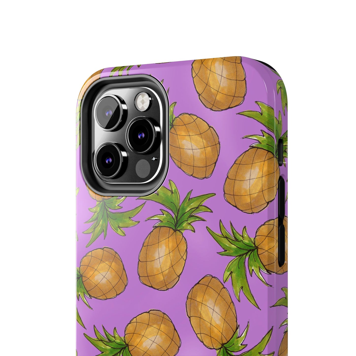 Pineapple Toss Lilac Phone Case