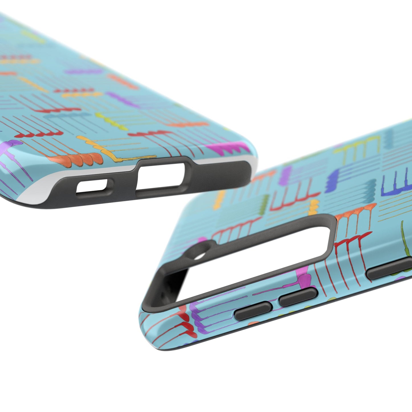 Club Weave Turquoise Phone Case