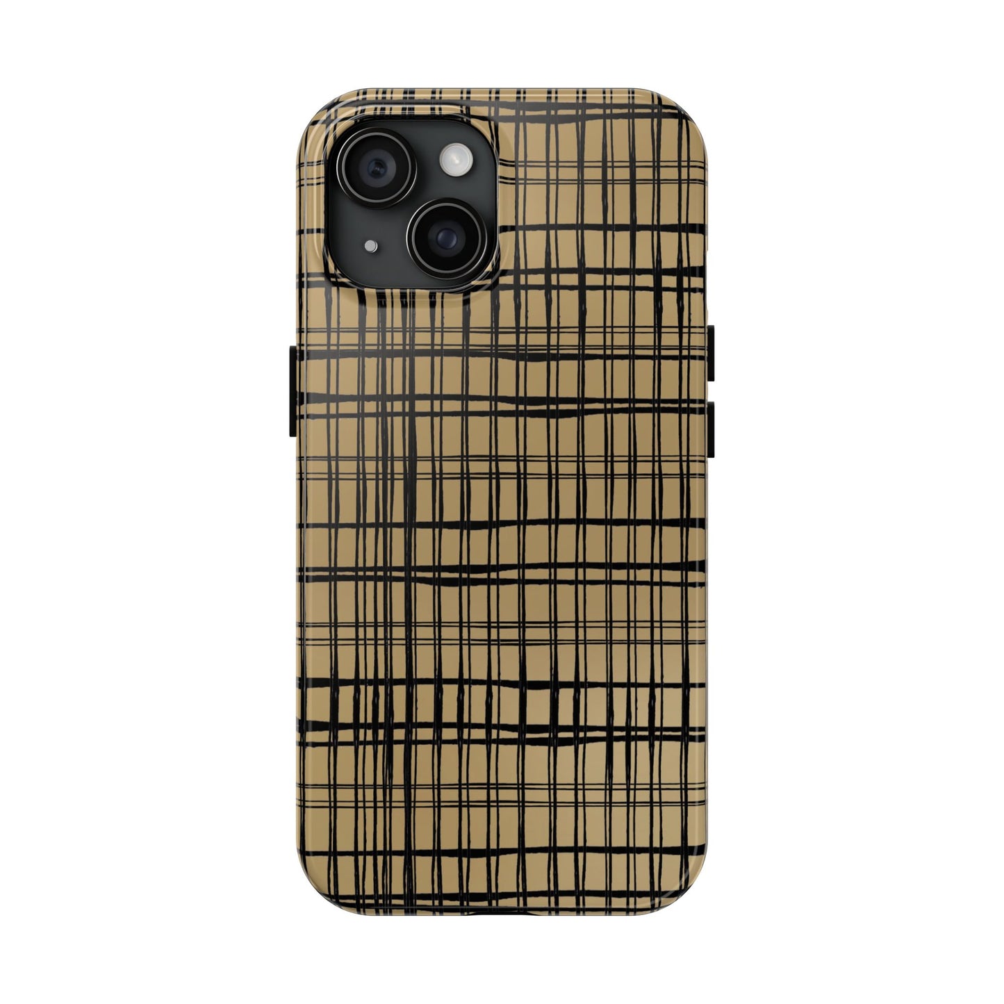 Doggie Fence Tan Phone Case