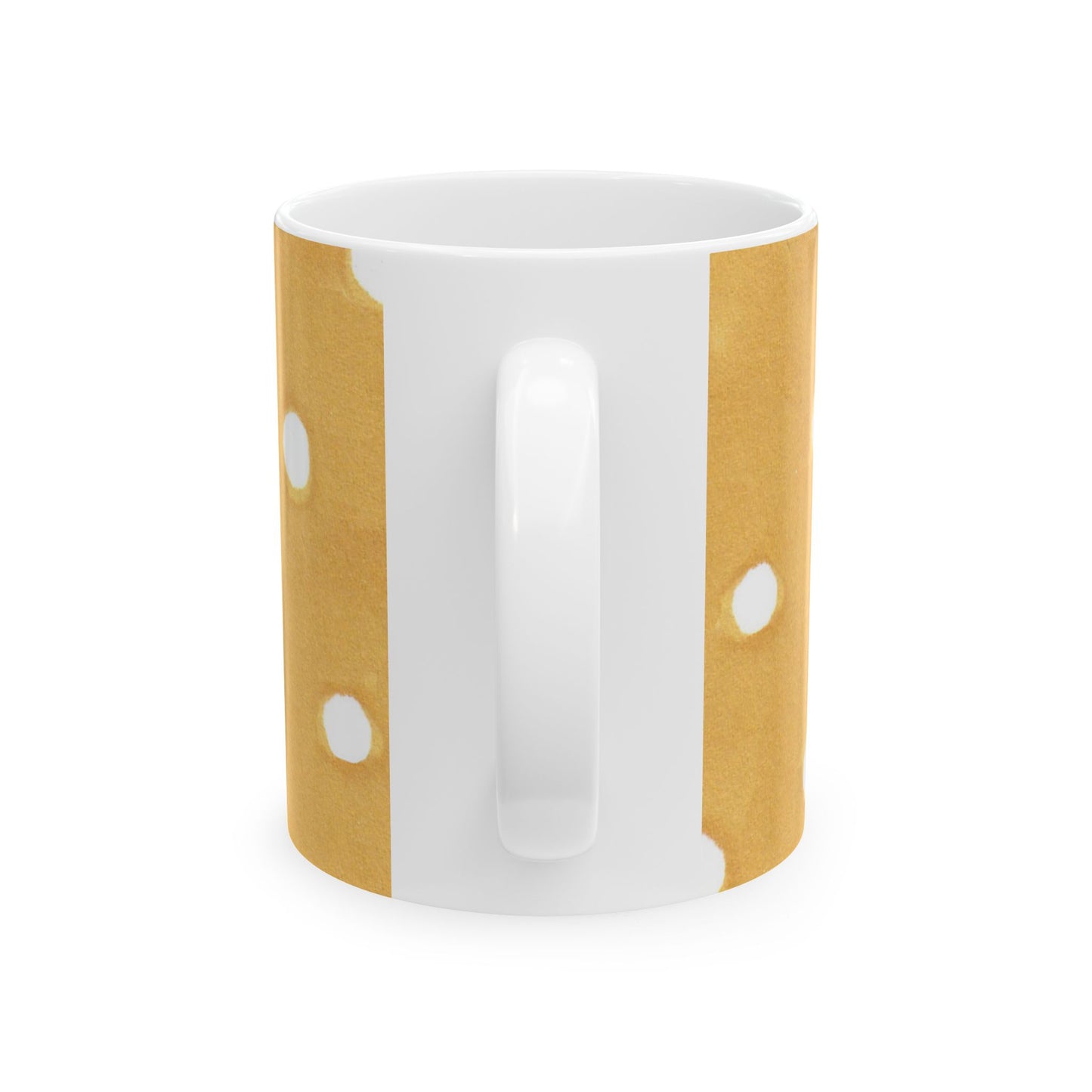 Dinky Dots Yellow / White Cup