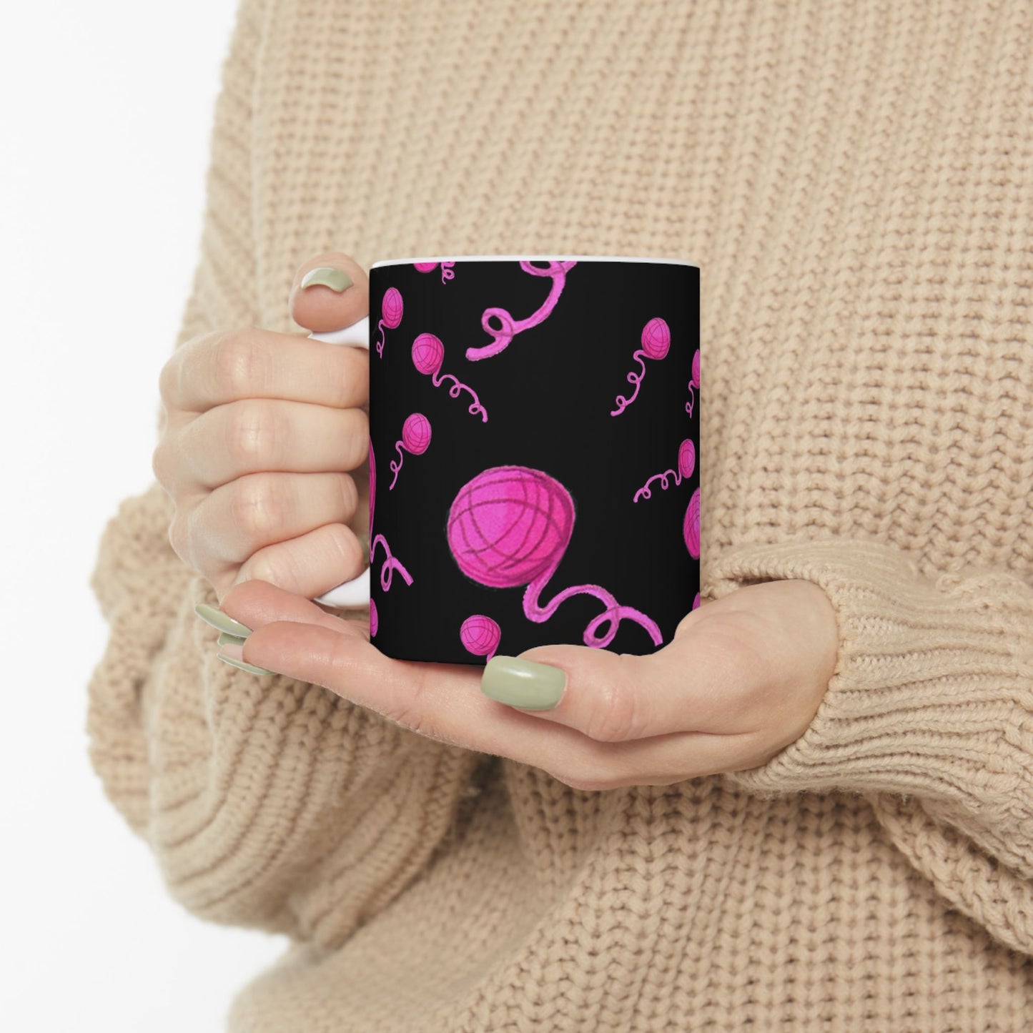Yarniverse Pink Cup