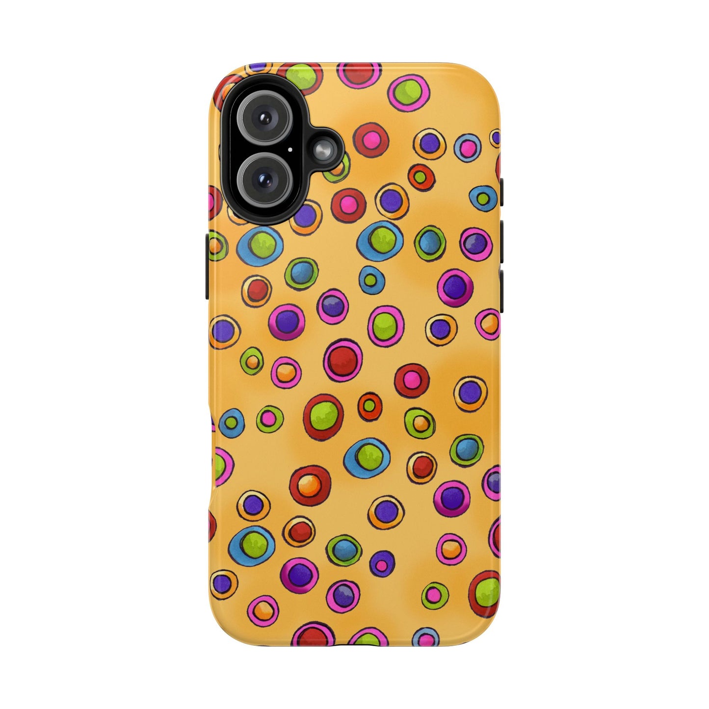 Dopey Dots Yellow Phone Case