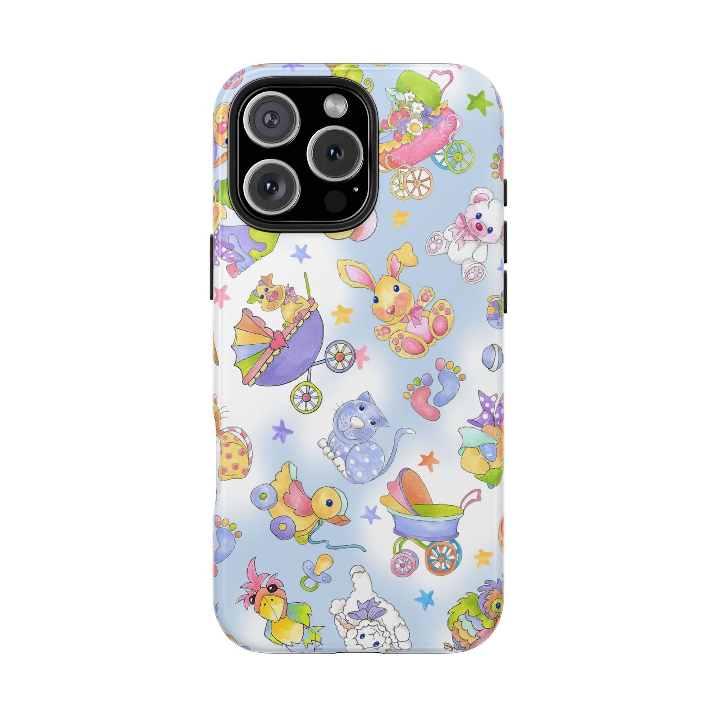 Busy Baby Blue Sky Phone Case