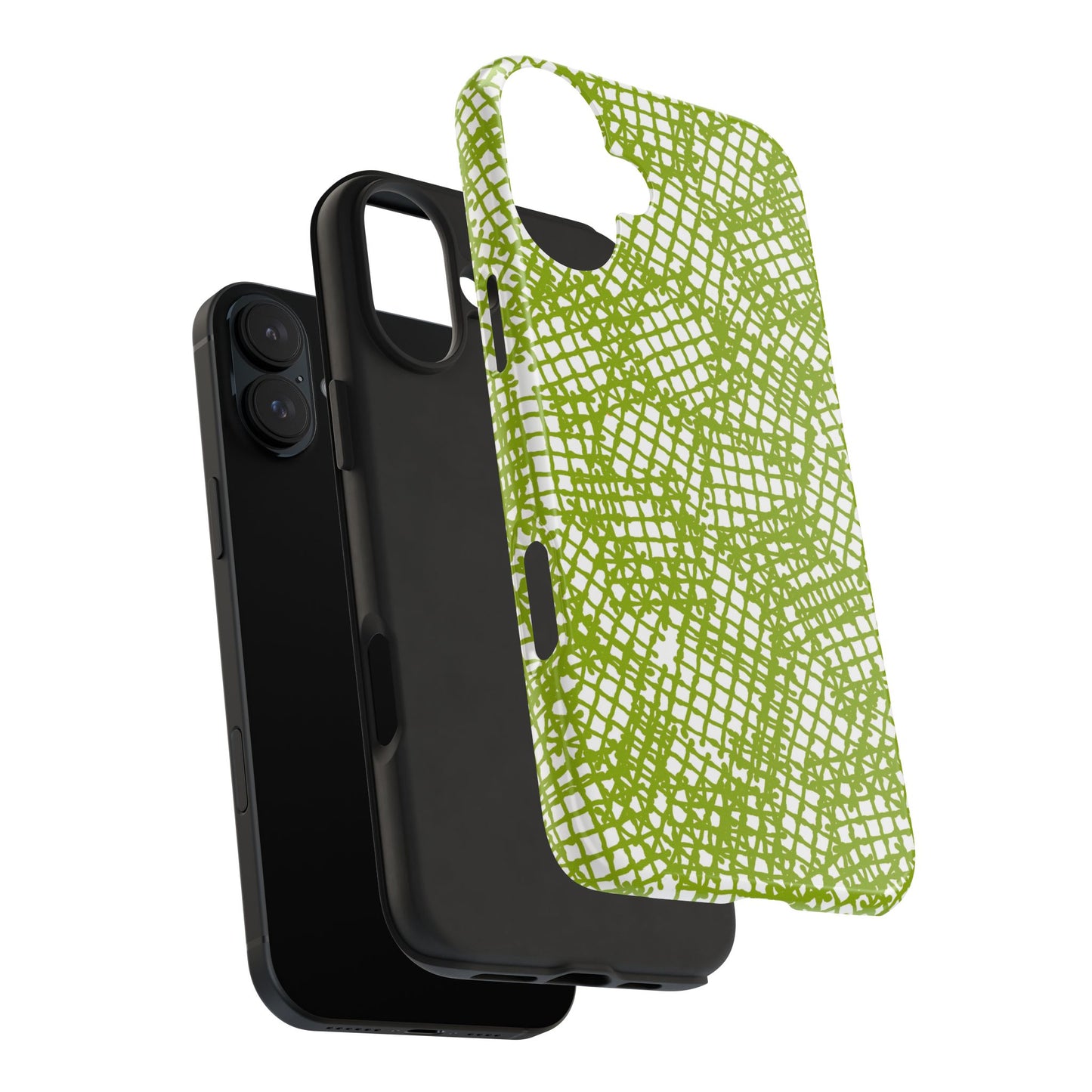 Random Waffle Green Phone Case