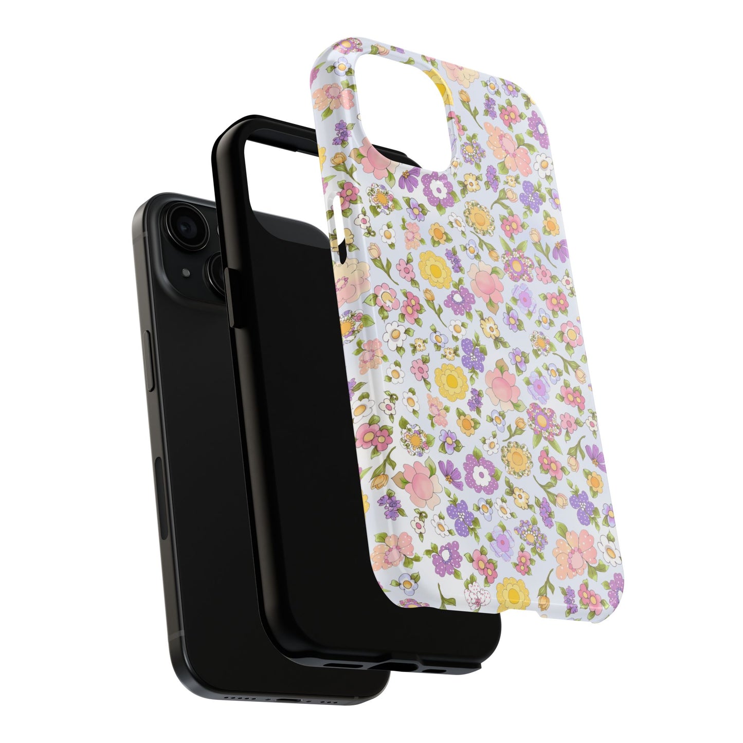 Flowery Blue Sky Phone Case