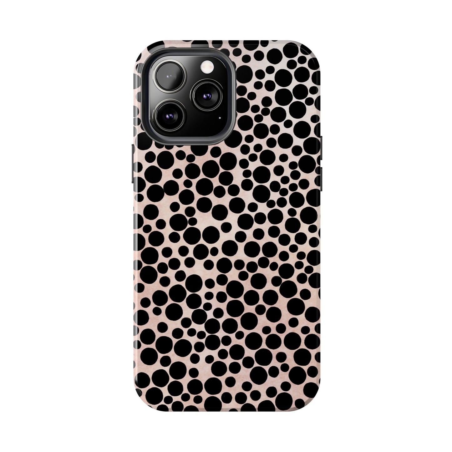 Felt Dots Pink Phone Case