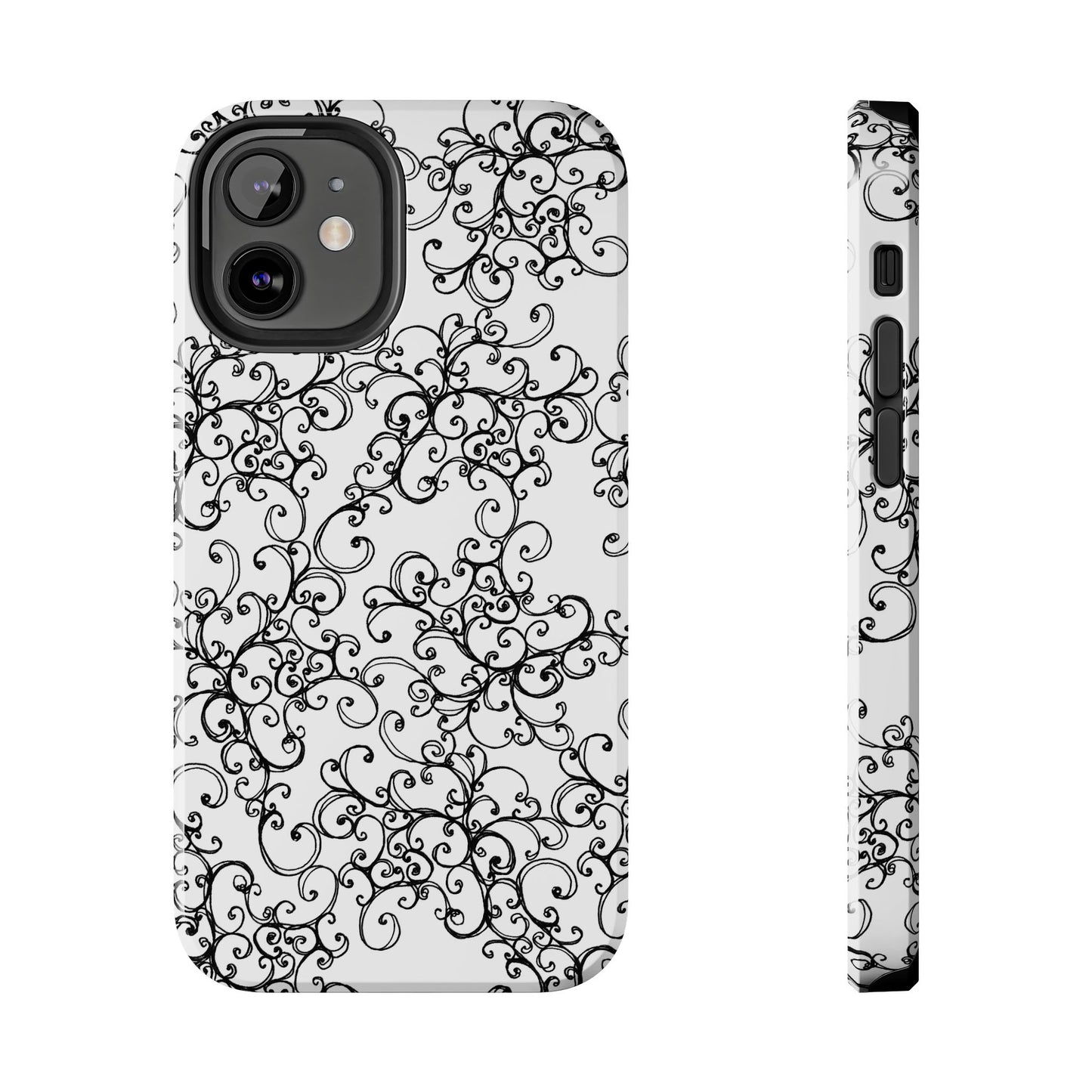Poodle Scroll Phone Case