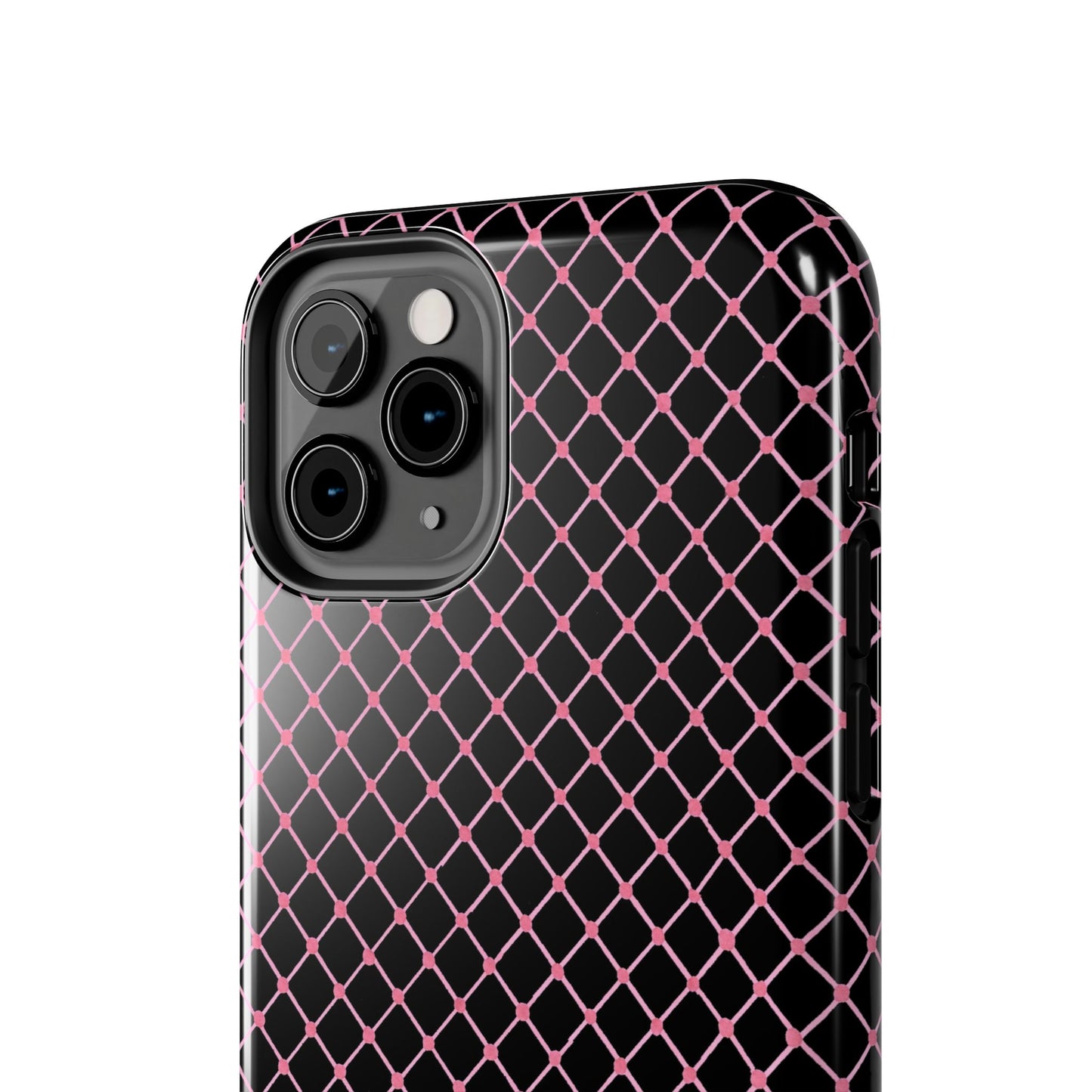 Cyclone Fence Black / Pink Phone Case