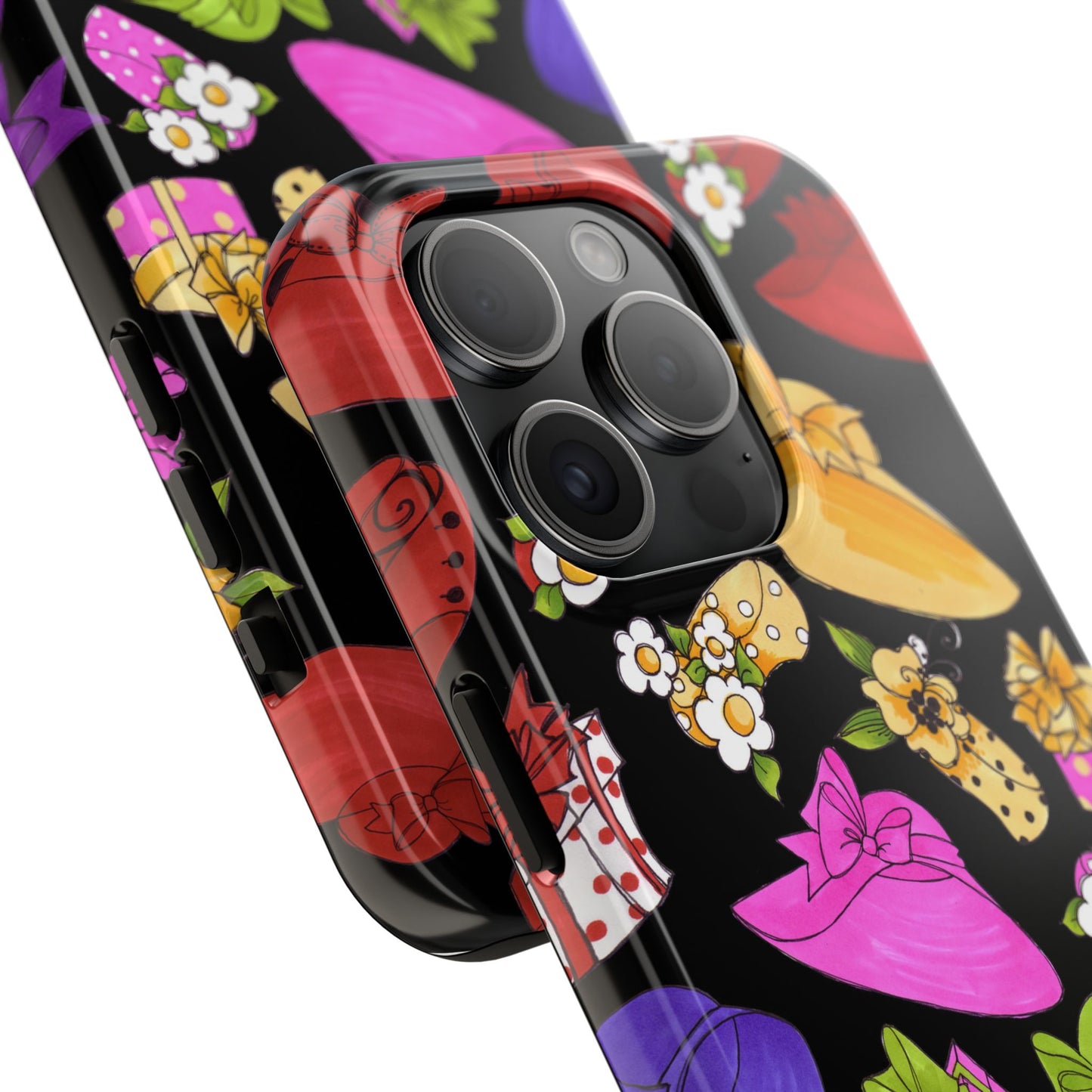 Accessories Tossed Black Phone Case