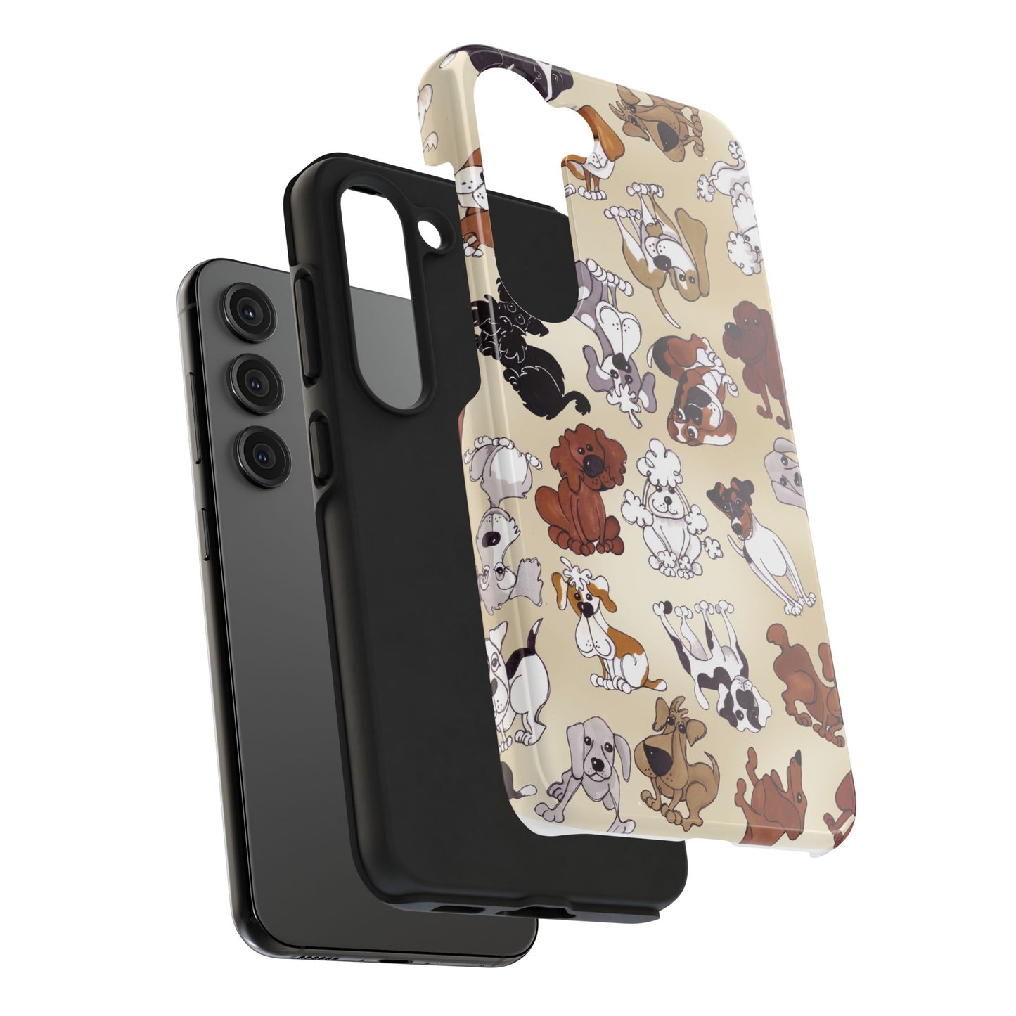Tossed Doggies Bone Phone Case