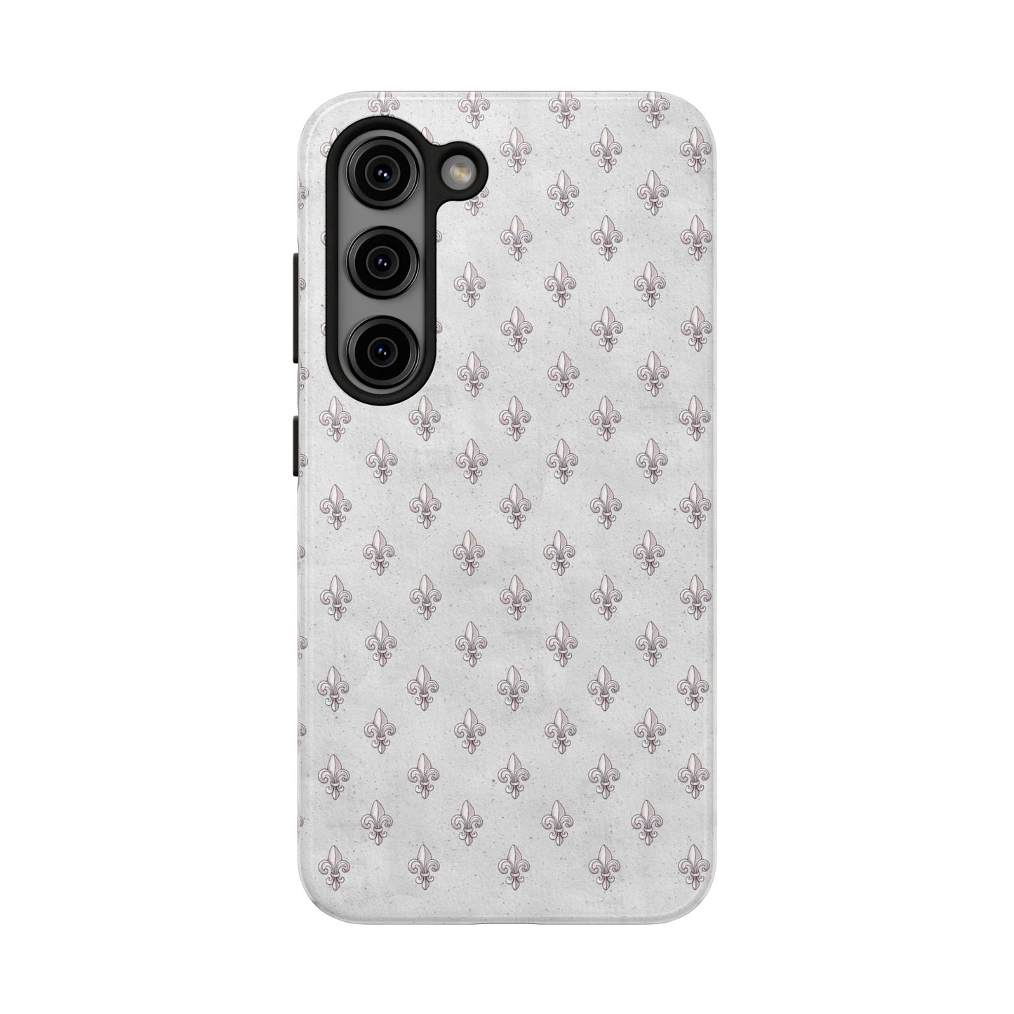 Fleurs Silver Phone Case