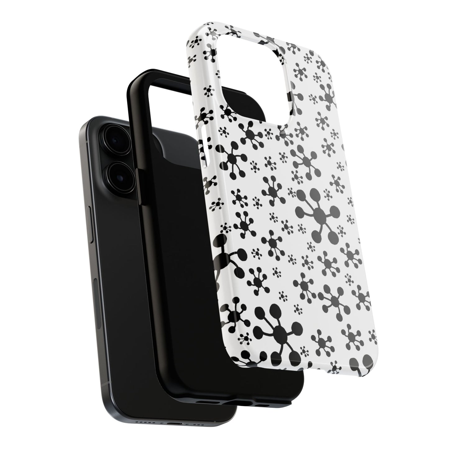 Jacks White / Black Phone Case