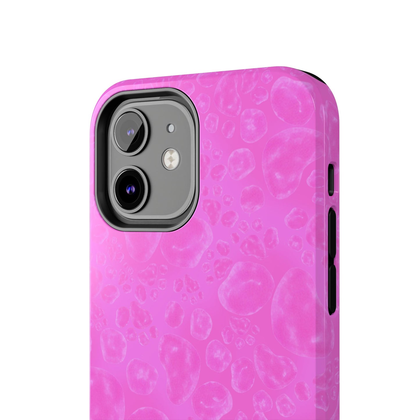 Paw Dots Cerise Phone Case