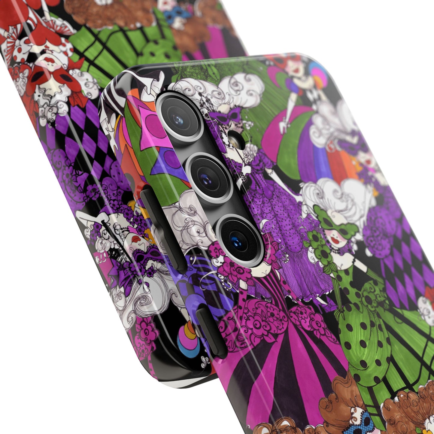 Crowded Dance Floor Black Phone Case