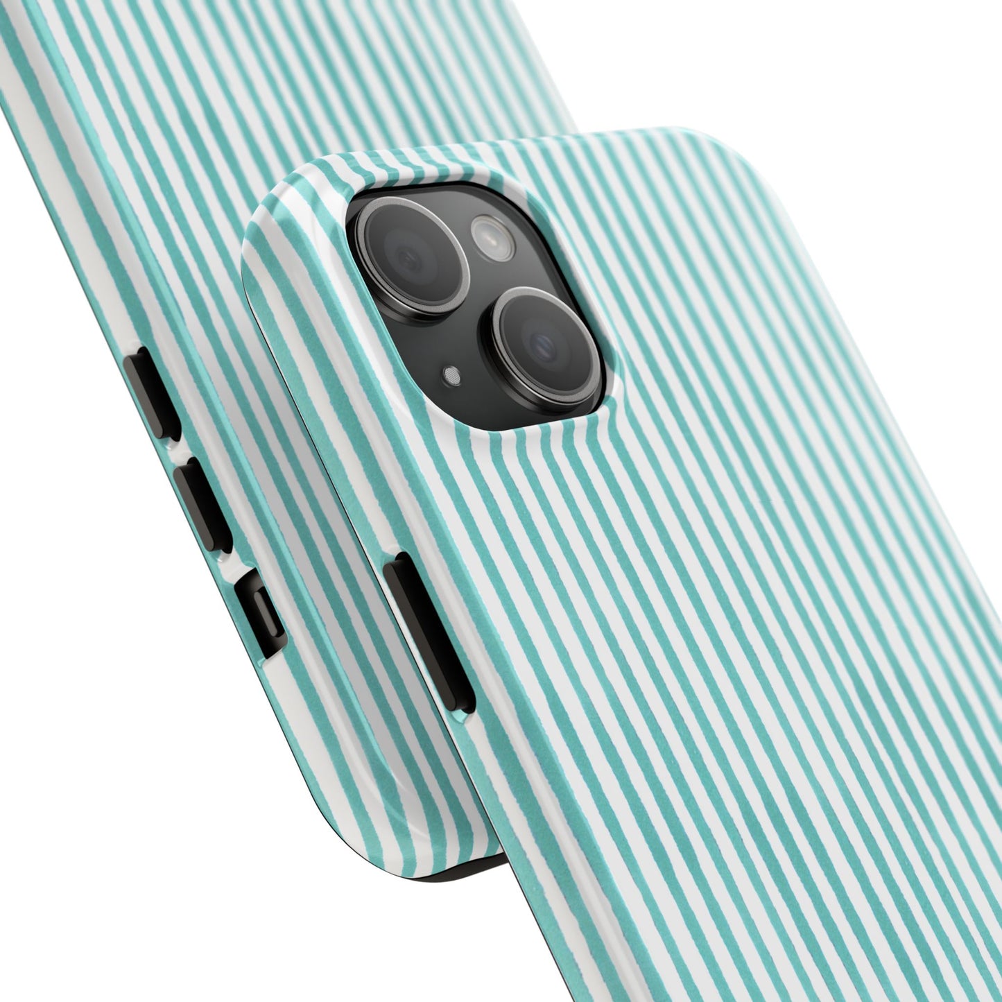 Lazy Stripe Turquoise Phone Case
