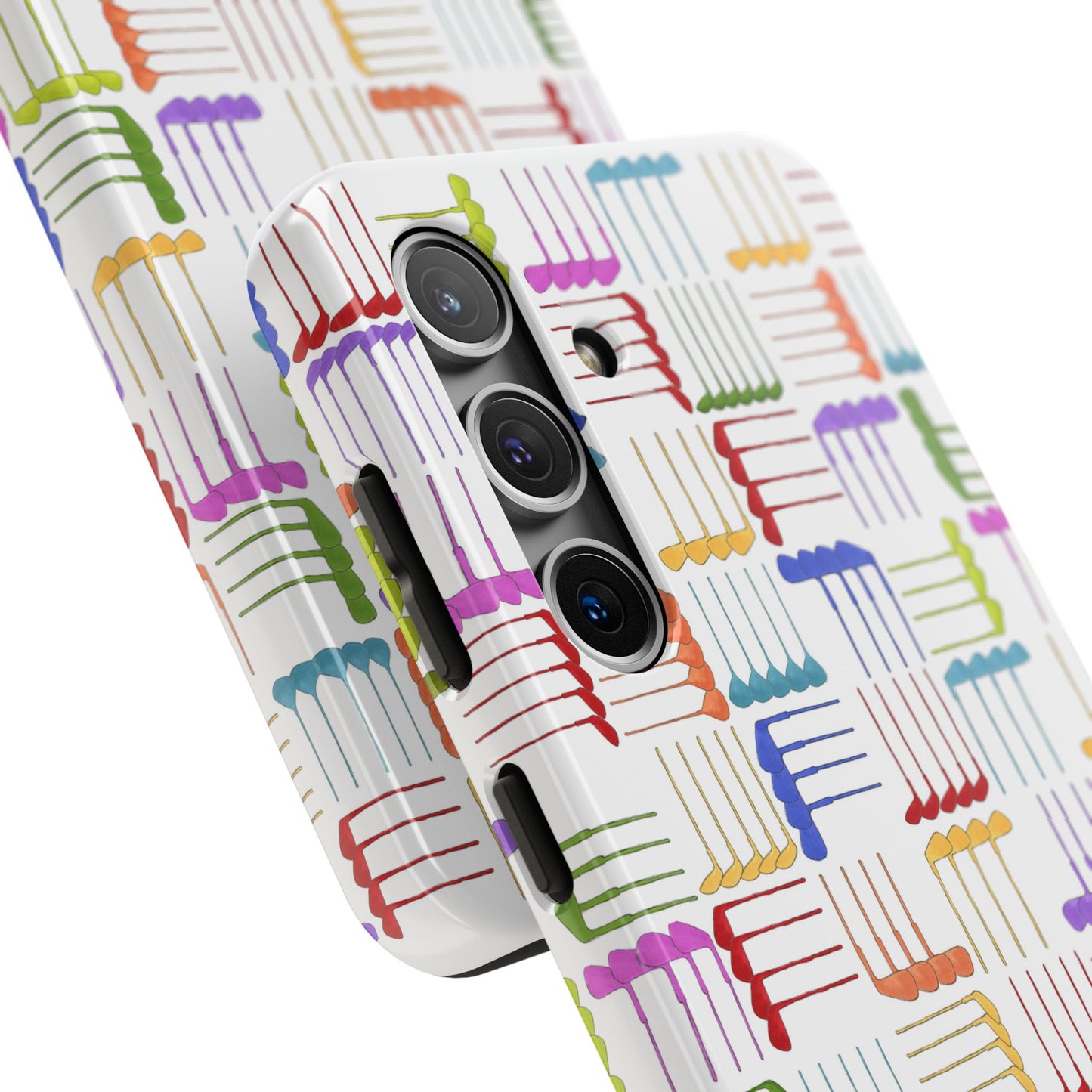 Club Weave White Phone Case