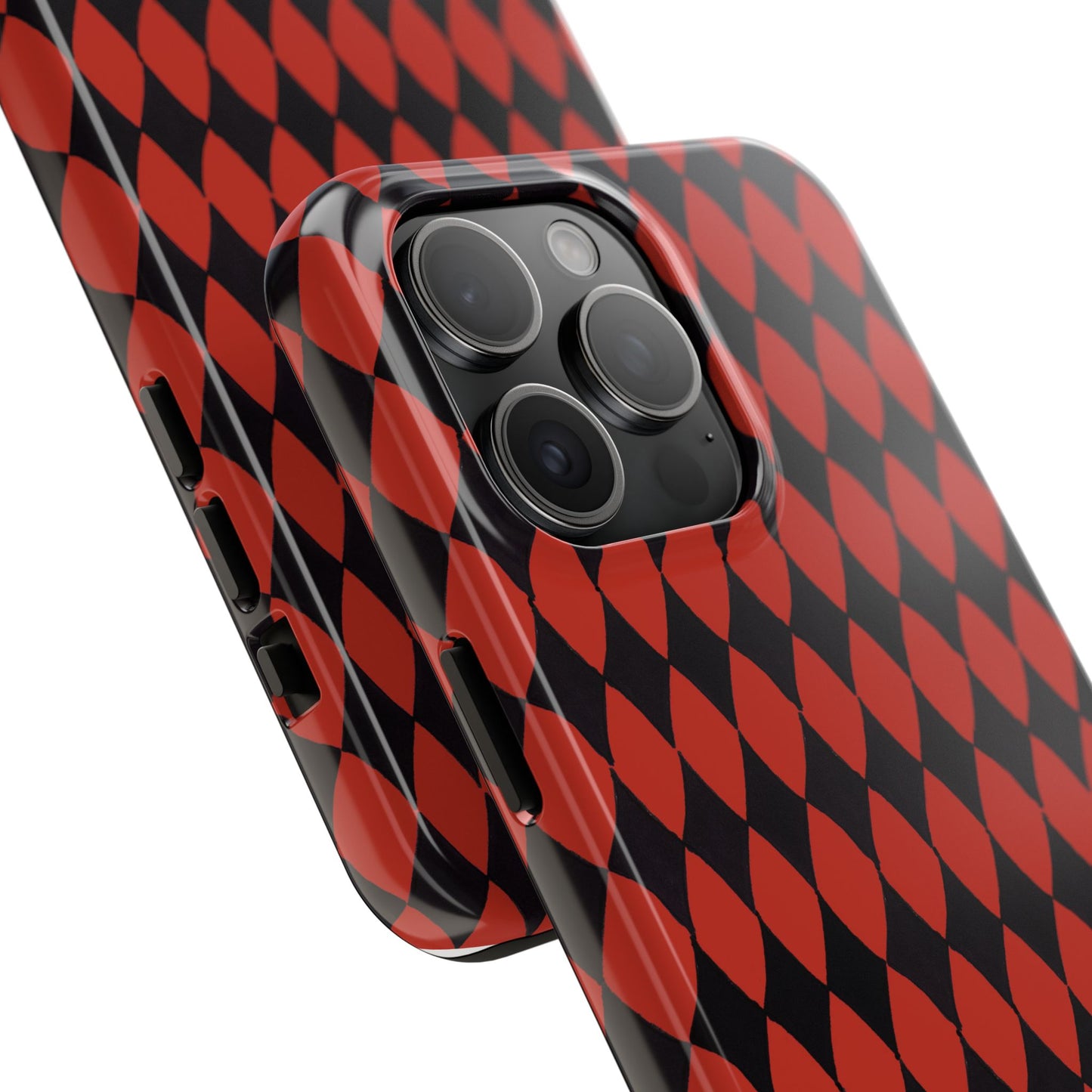 Diamond Red / Black Phone Case