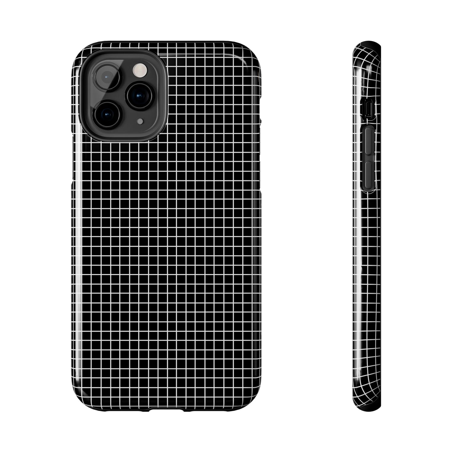 Window Pane Black / White Phone Case