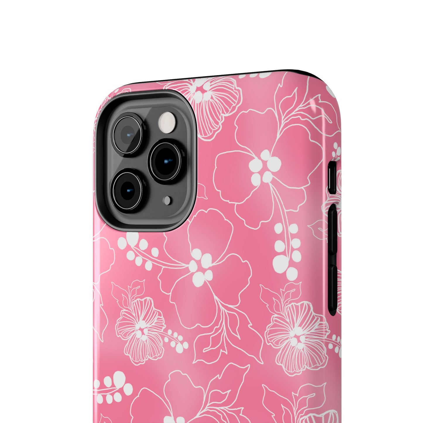 Lacey Hibiscus Pink Phone Case