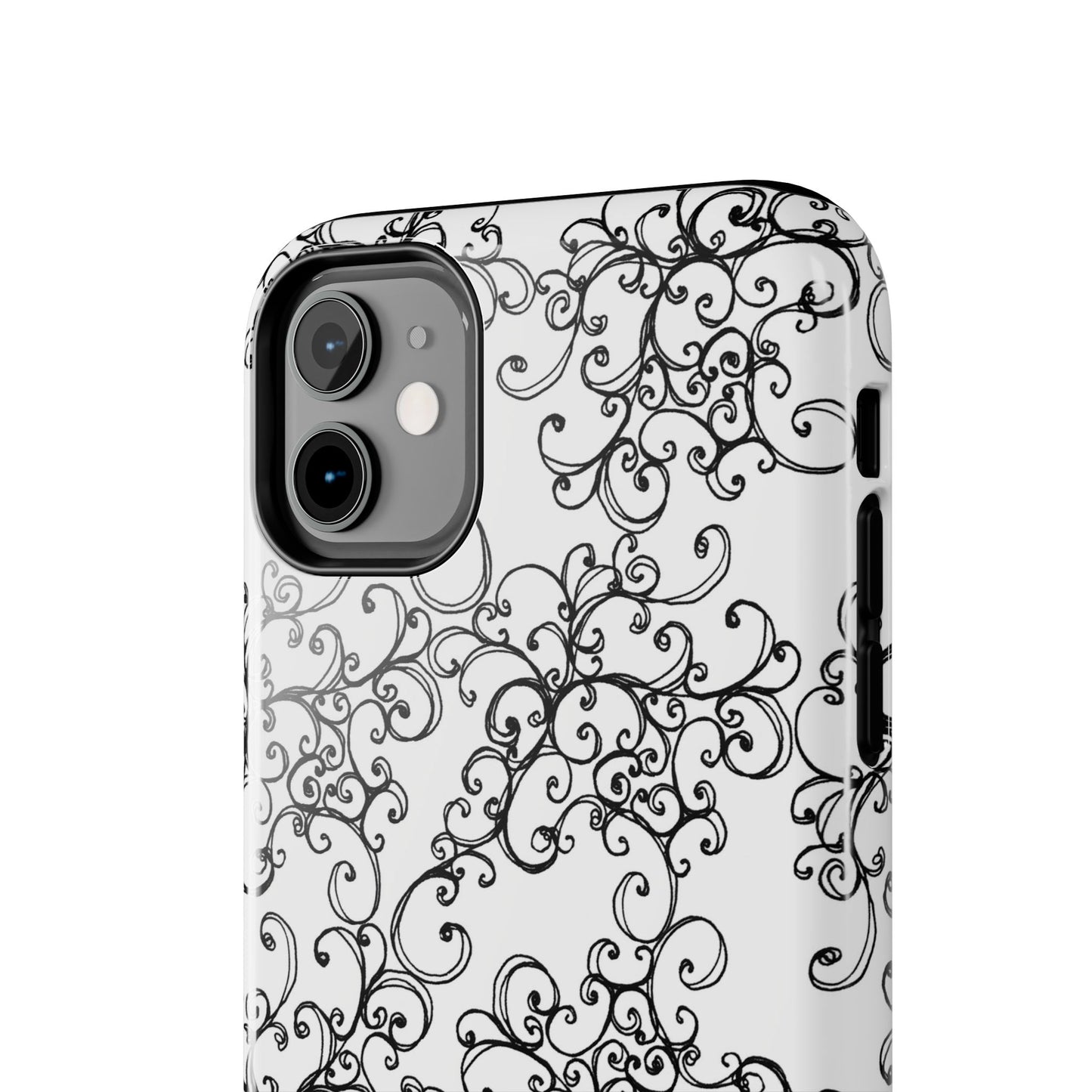 Poodle Scroll Phone Case