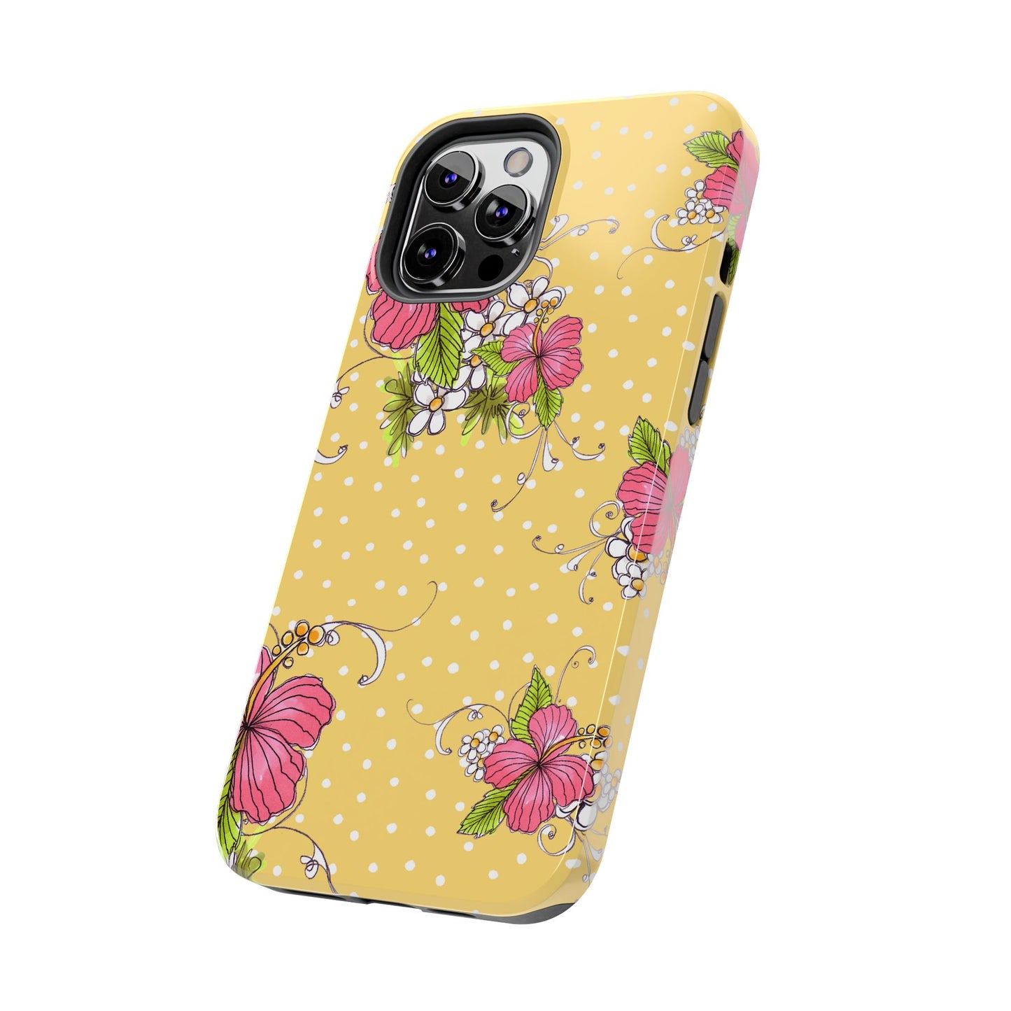 Lady Luau Yellow Phone Case