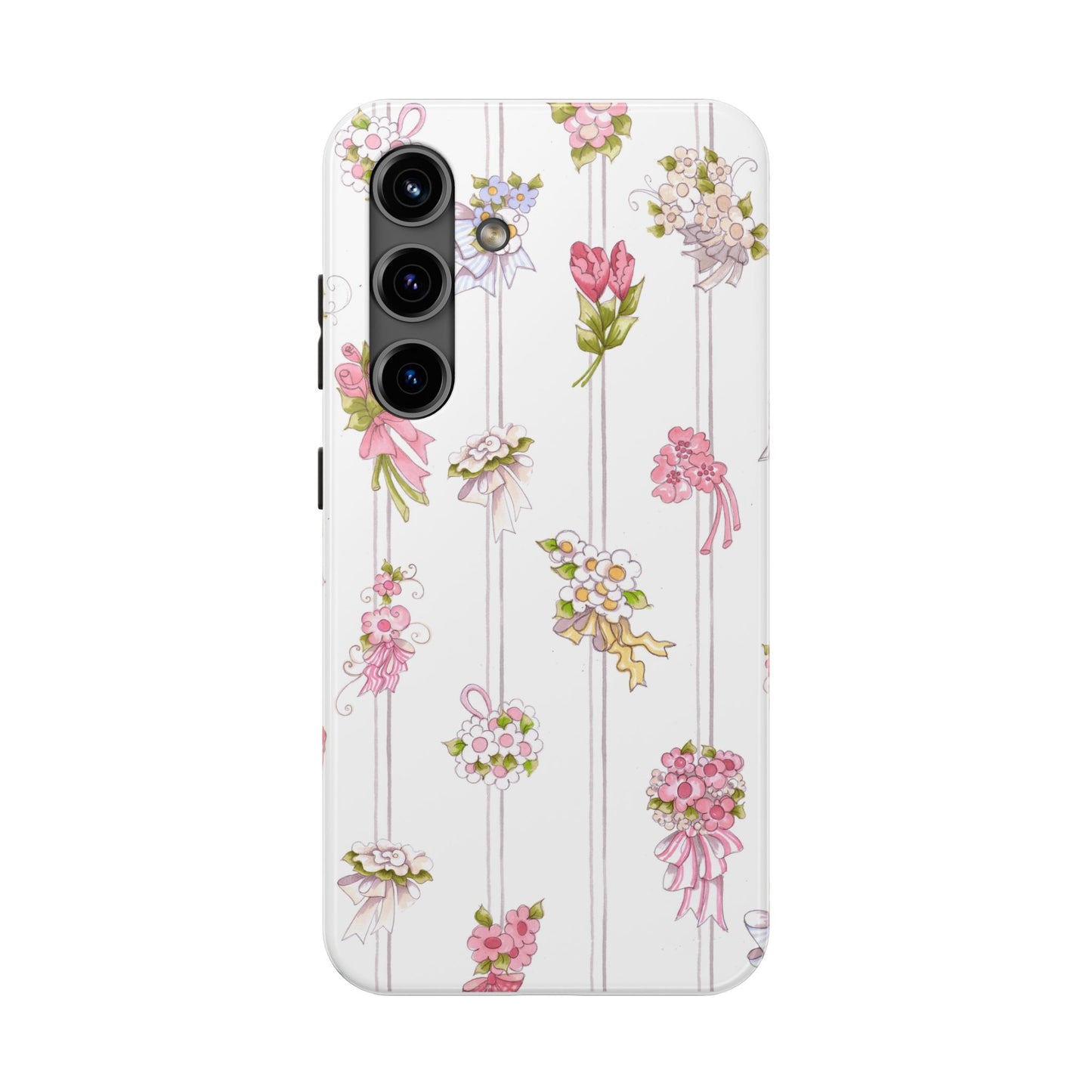 Bouquet Stripe Phone Case