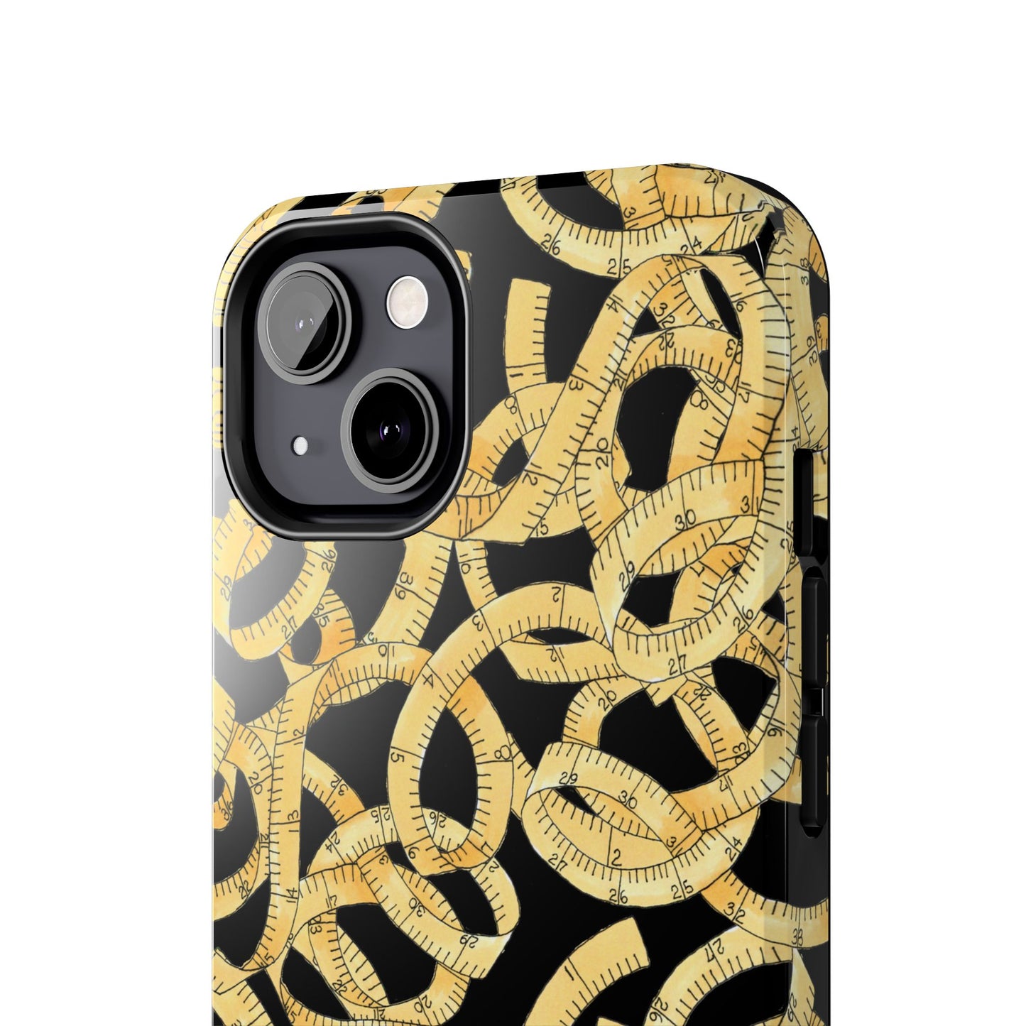 Tape Tangle Black Phone Case