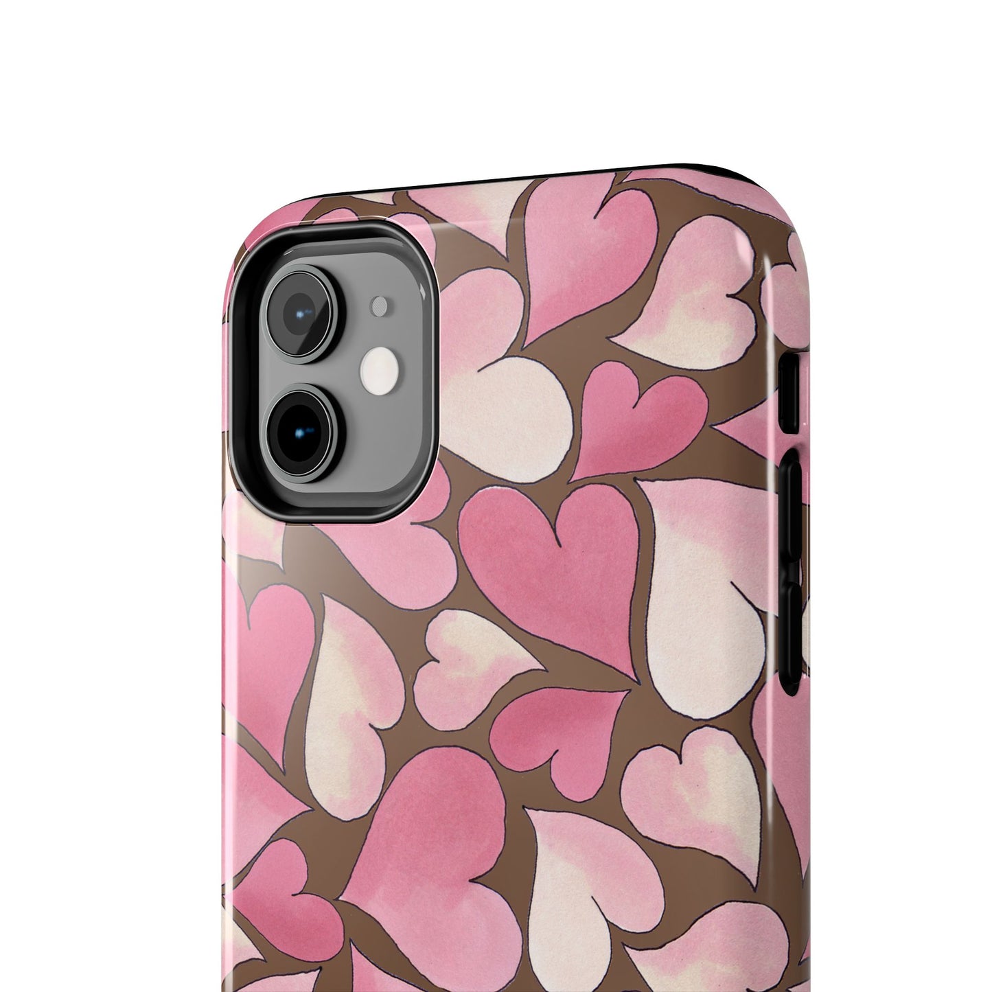 Hearts Chocolate Phone Case
