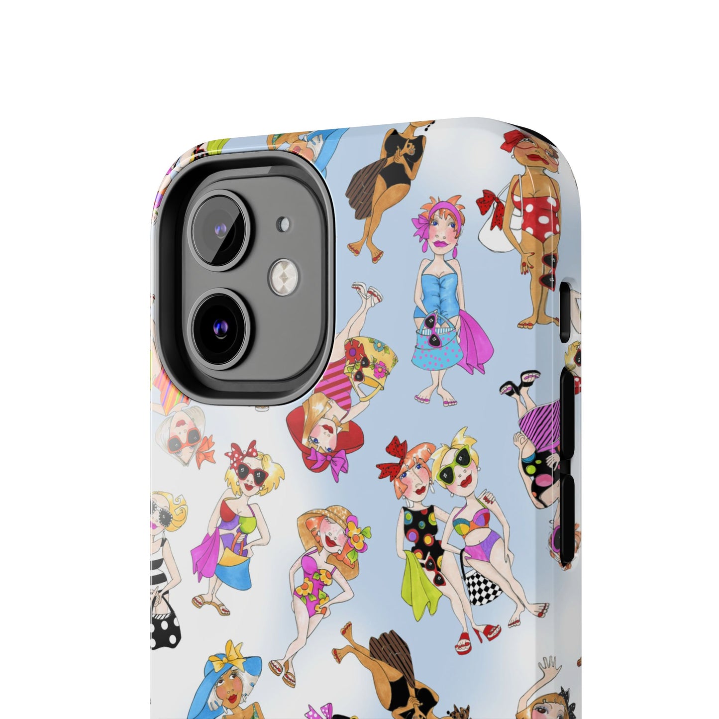 Tossed Beauties Blue Sky Phone Case