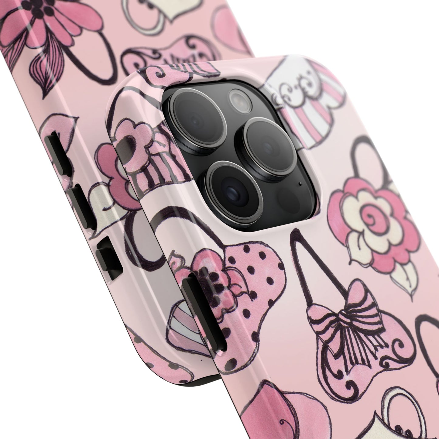 Cat Bags Pink Phone Case