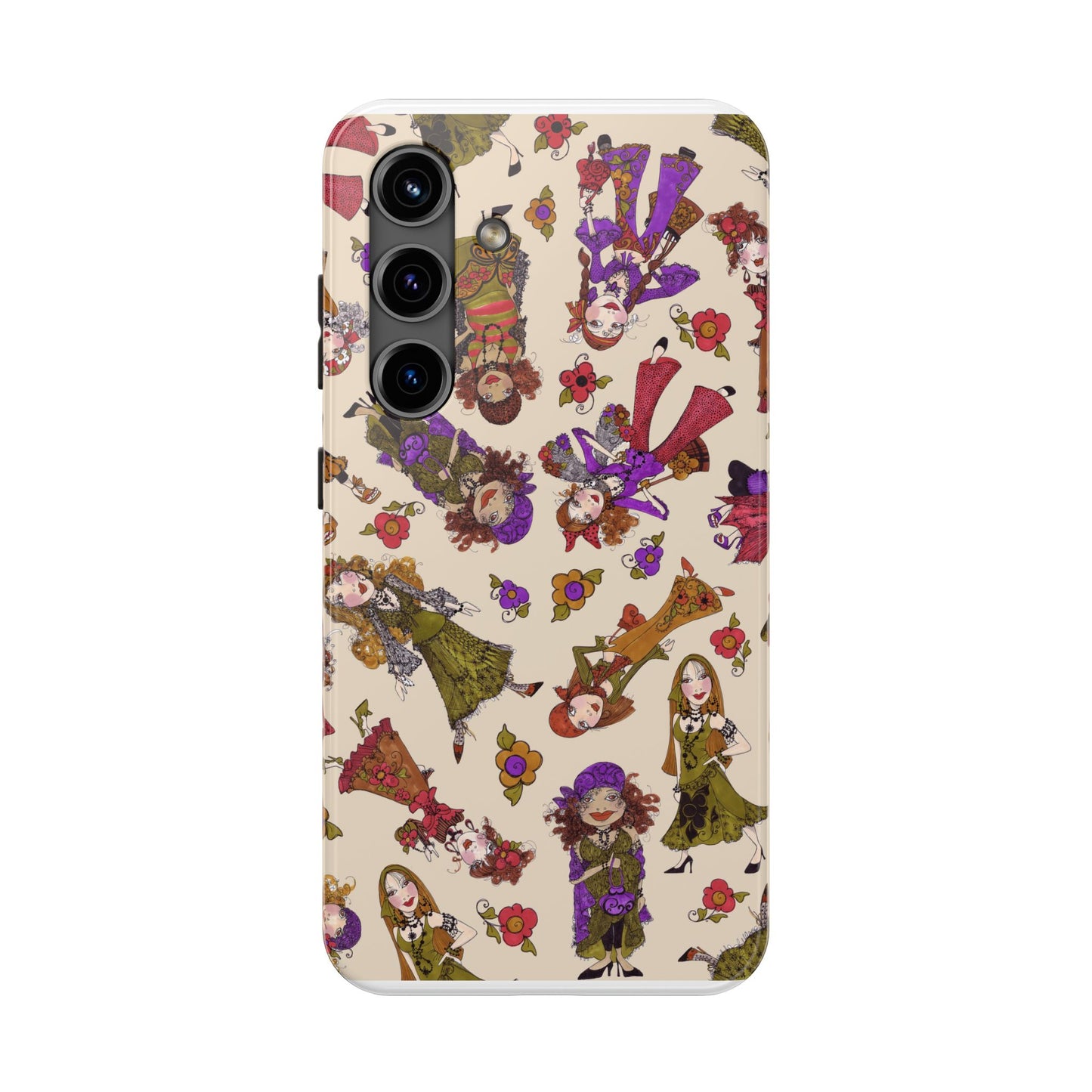 Tossed Gypsies Muslin Phone Case