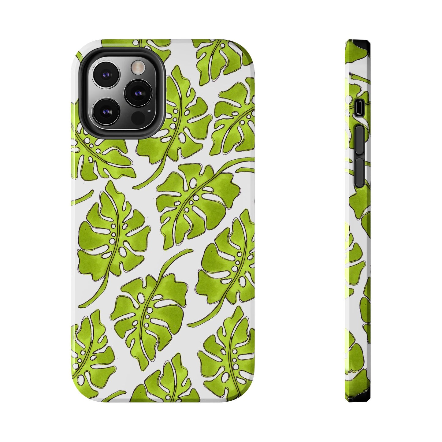 Big Leaf White Phone Case