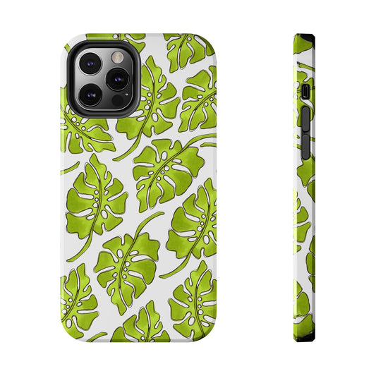 Big Leaf White Phone Case