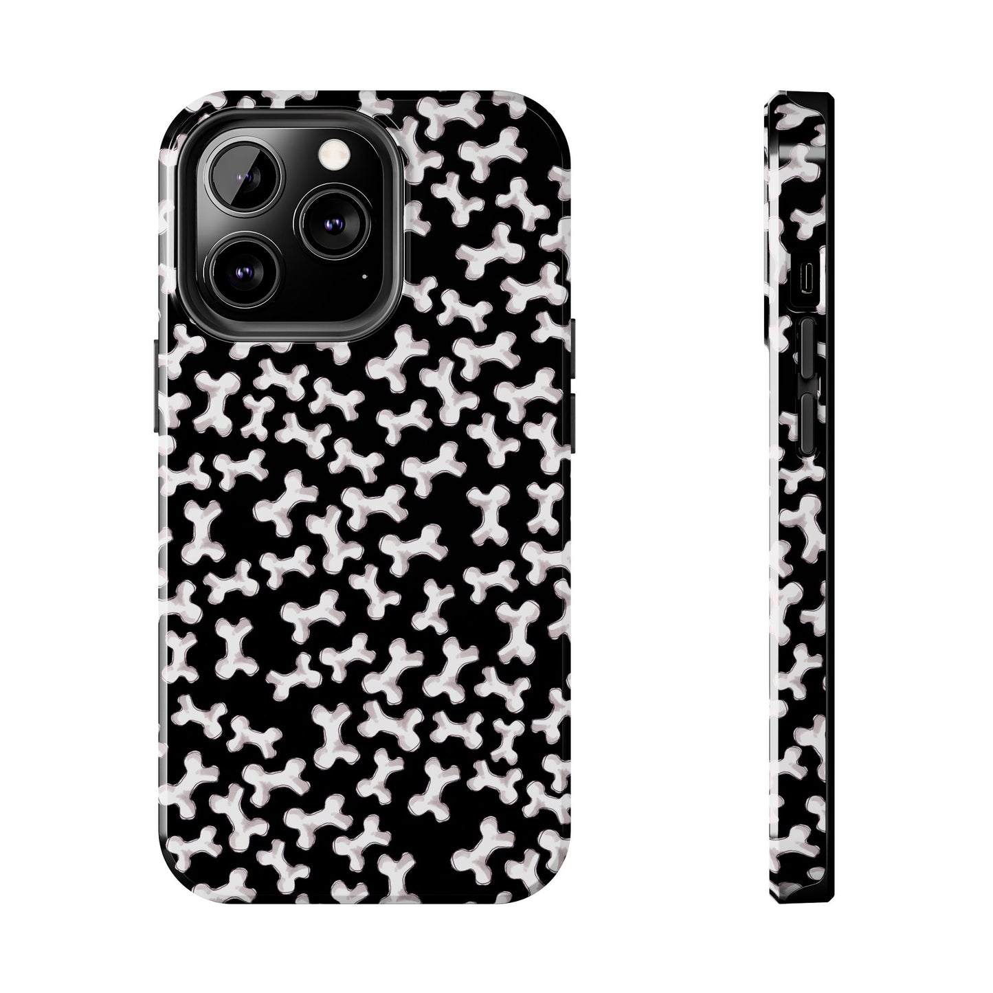 Bones a Lot Black Phone Case