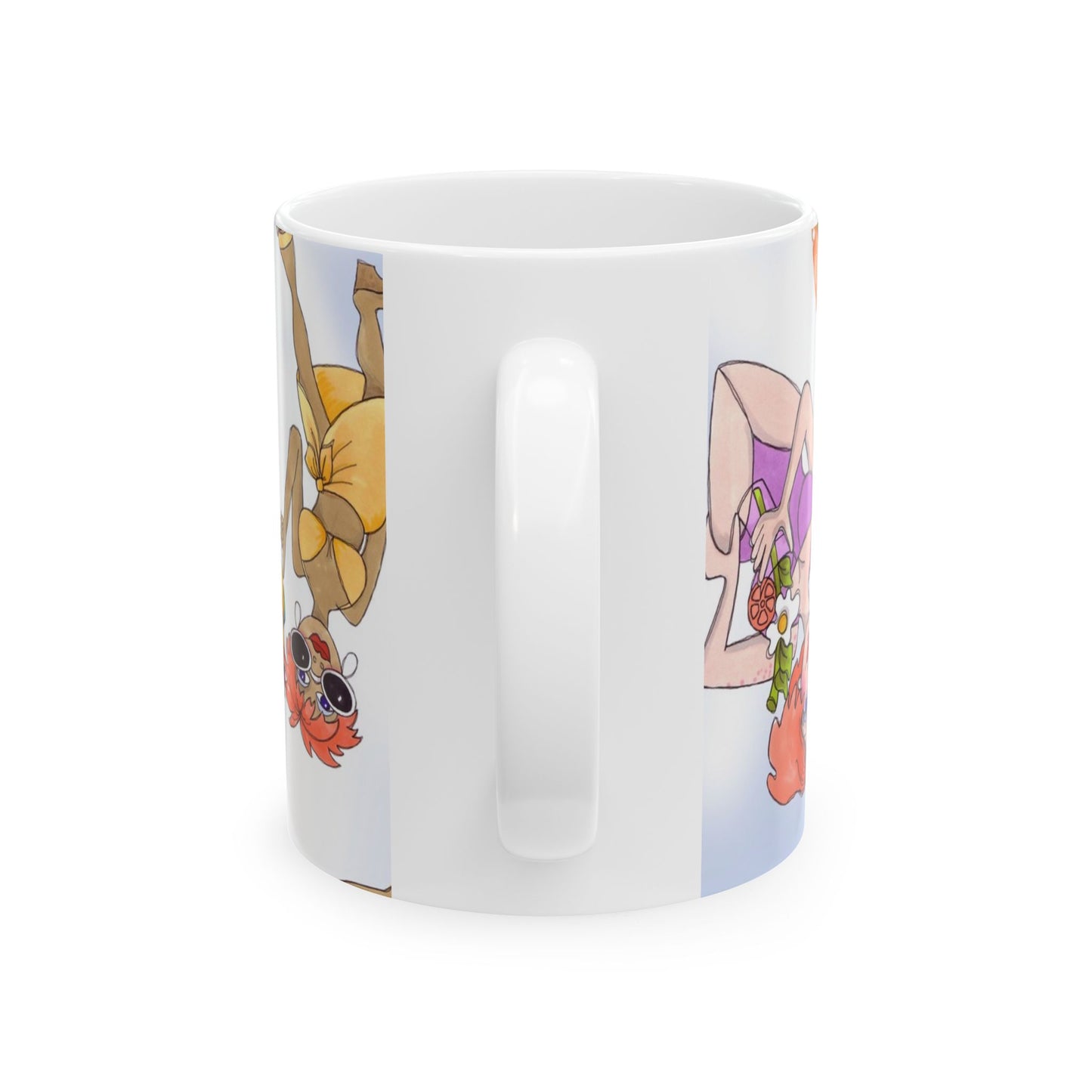 Island Toss Blue Sky Cup