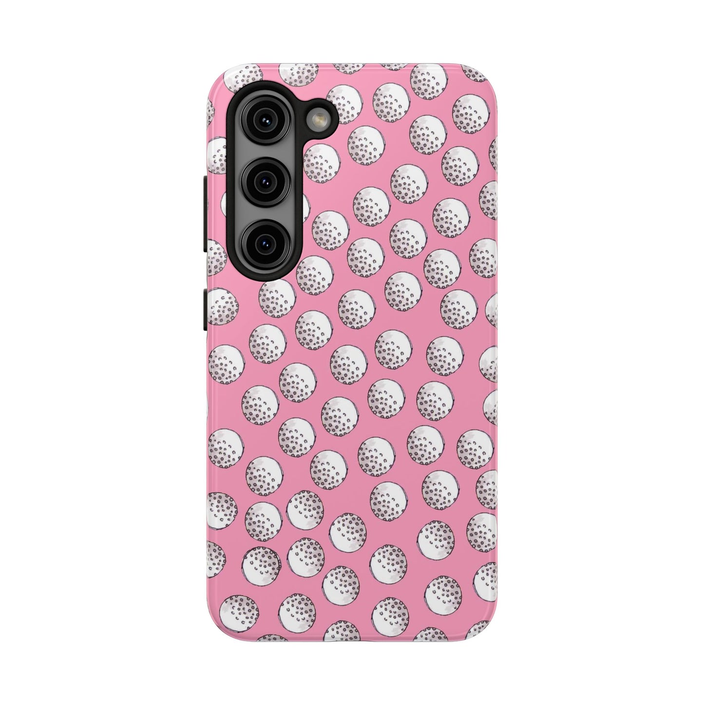 Ball Dots Pink Phone Case