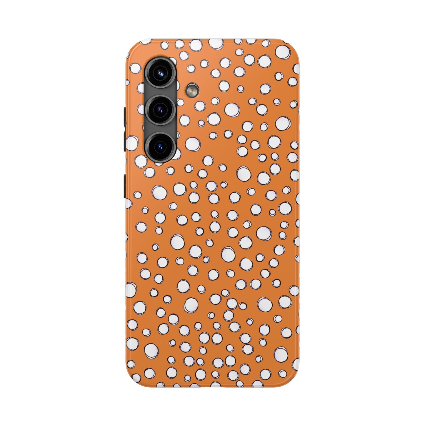 Pot Dots Orange Phone Case