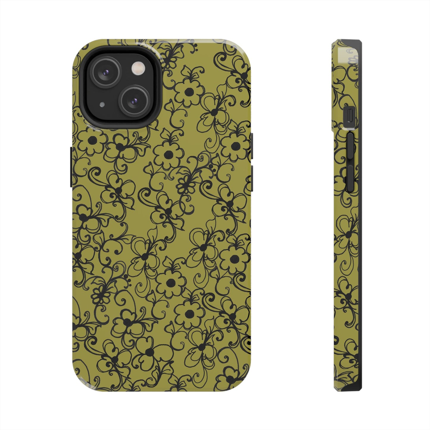 Daisy Jungle Green Phone Case