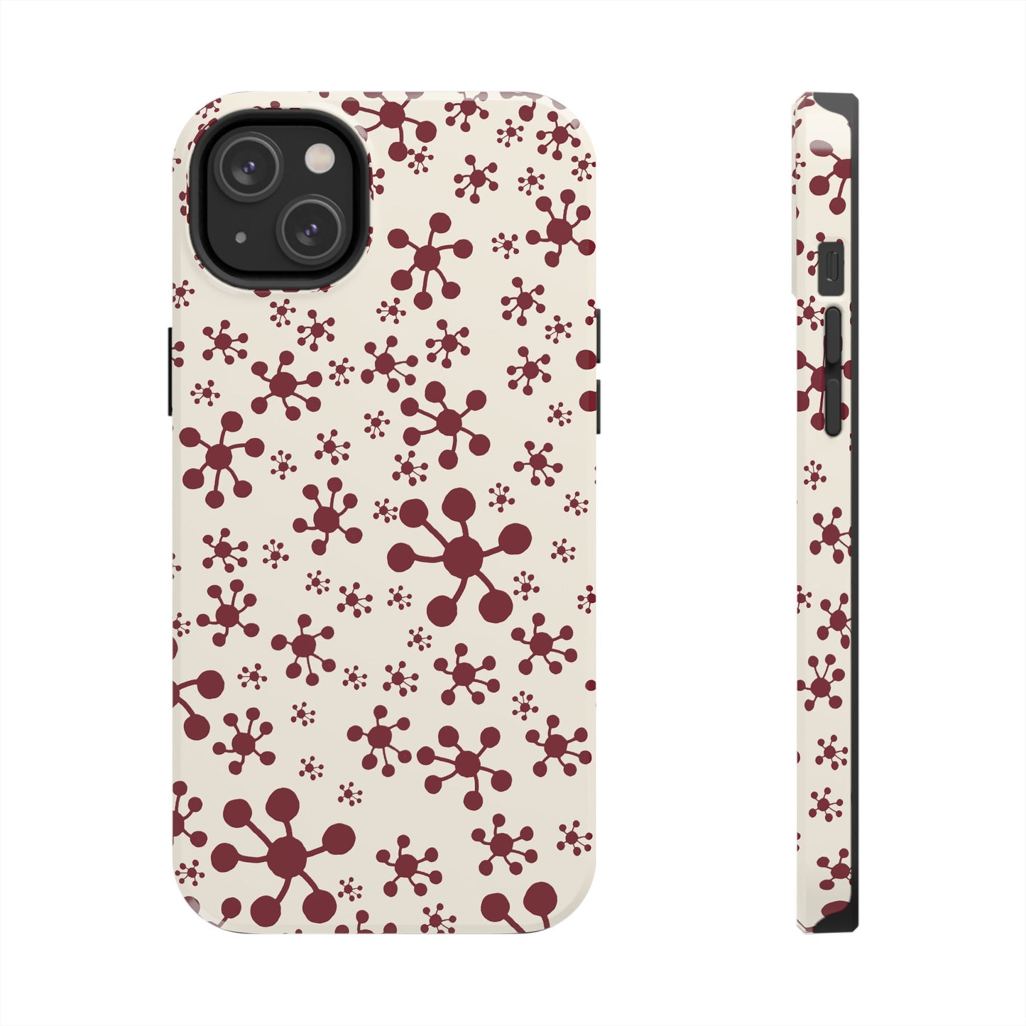 Jacks Ivory / Red Phone Case